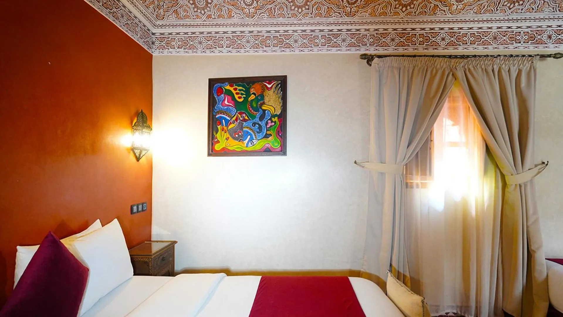 Photo of the whole room, Bed in Riad Touhfa Kasbah Marrakech