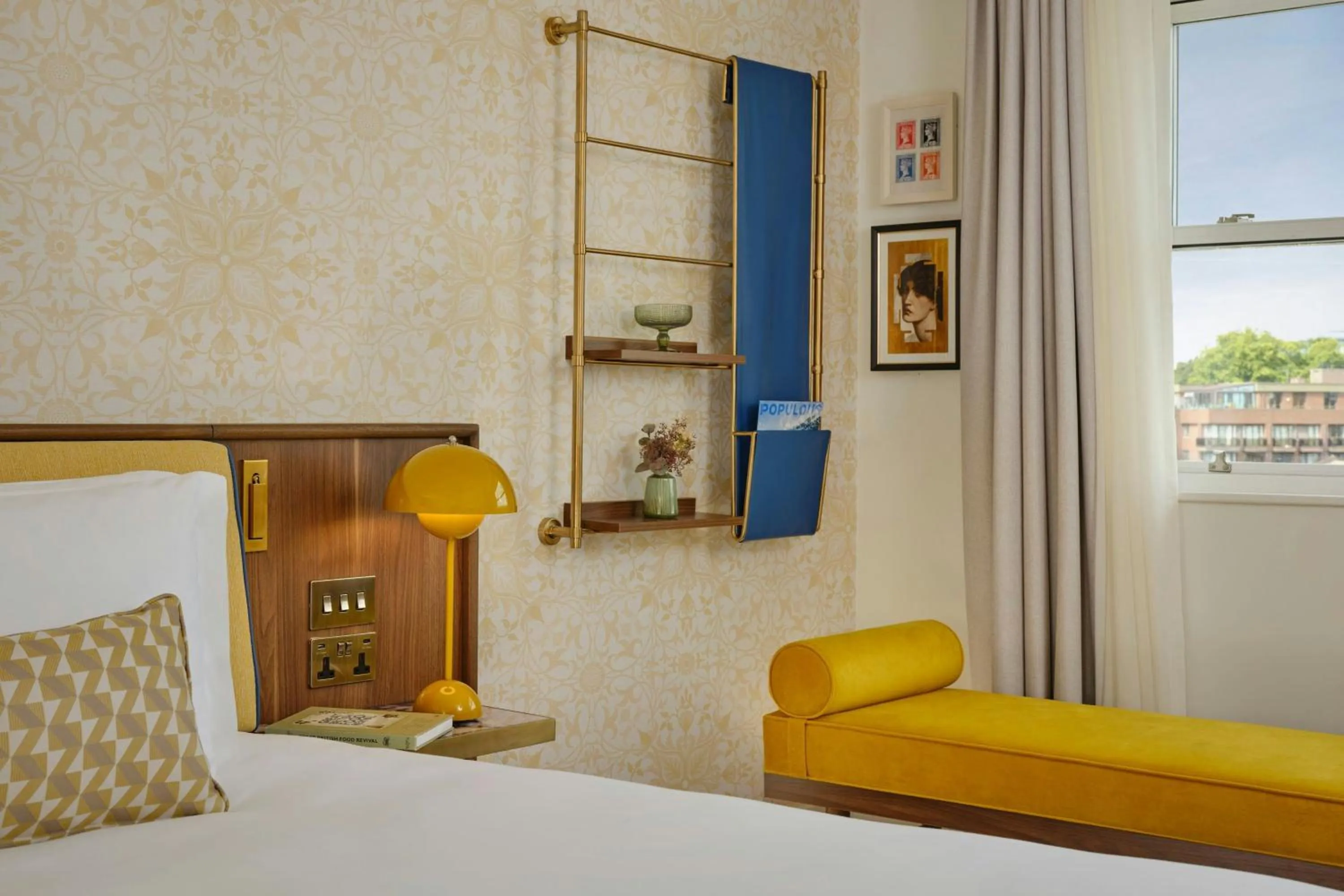 Photo of the whole room, Bed in The Cura Hotel Kensington, London, a Tribute Portfolio Hotel