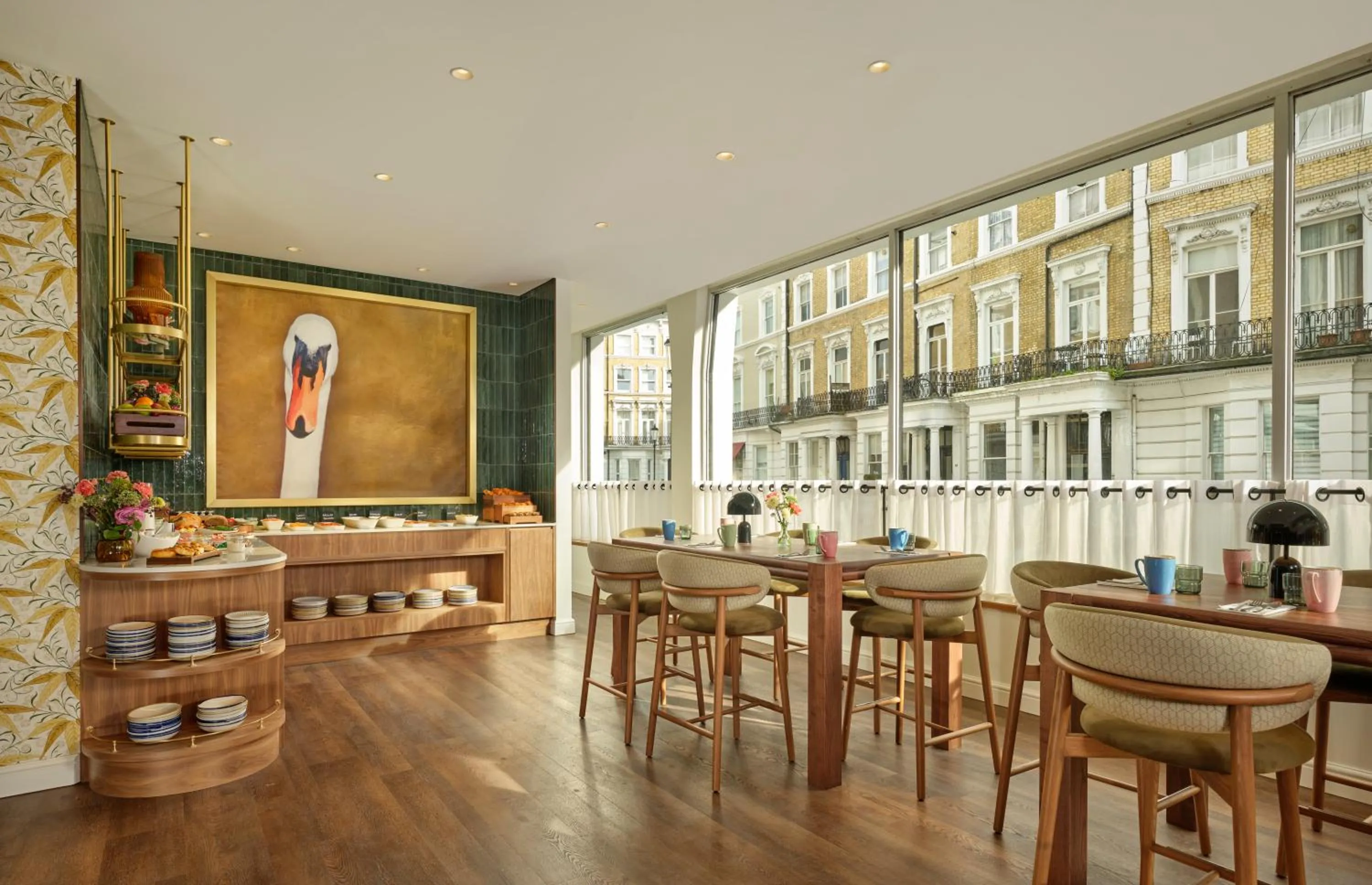 Restaurant/places to eat in The Cura Hotel Kensington, London, a Tribute Portfolio Hotel