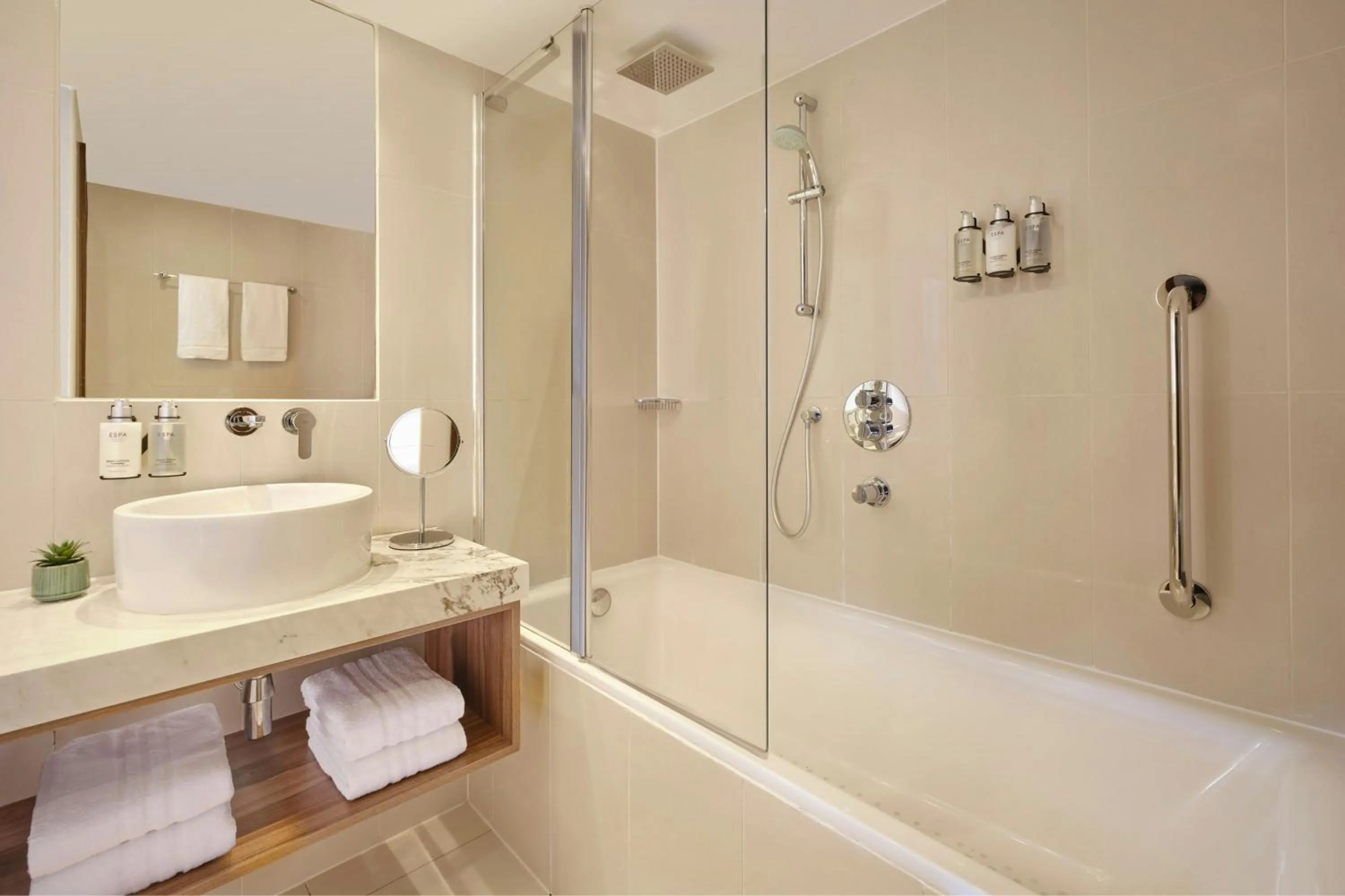 Photo of the whole room in The Cura Hotel Kensington, London, a Tribute Portfolio Hotel