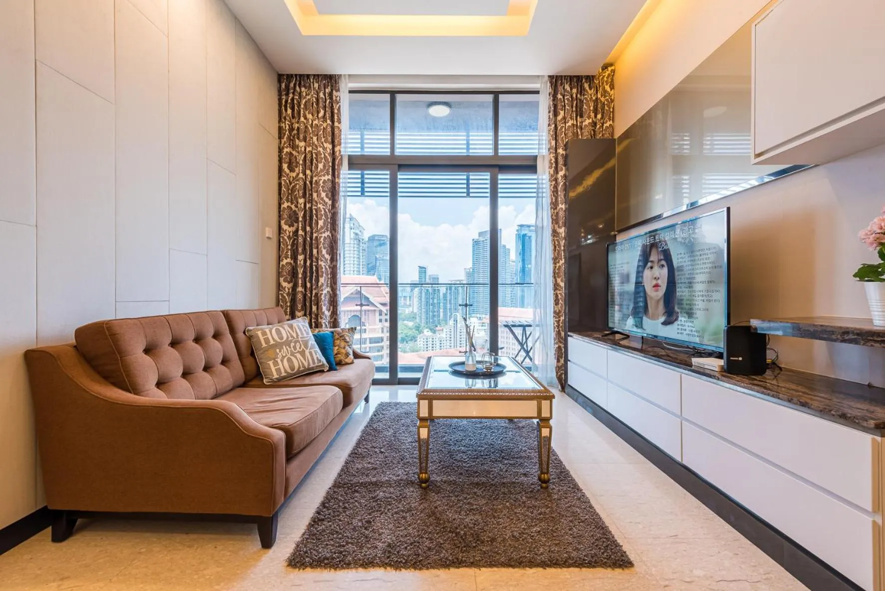 Living room in Dorsett Residence Kuala Lumpur 帝盛公寓 Bukit Bintang