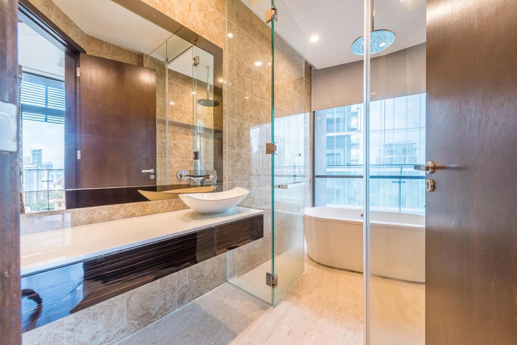 Shower in Dorsett Residence Kuala Lumpur 帝盛公寓 Bukit Bintang