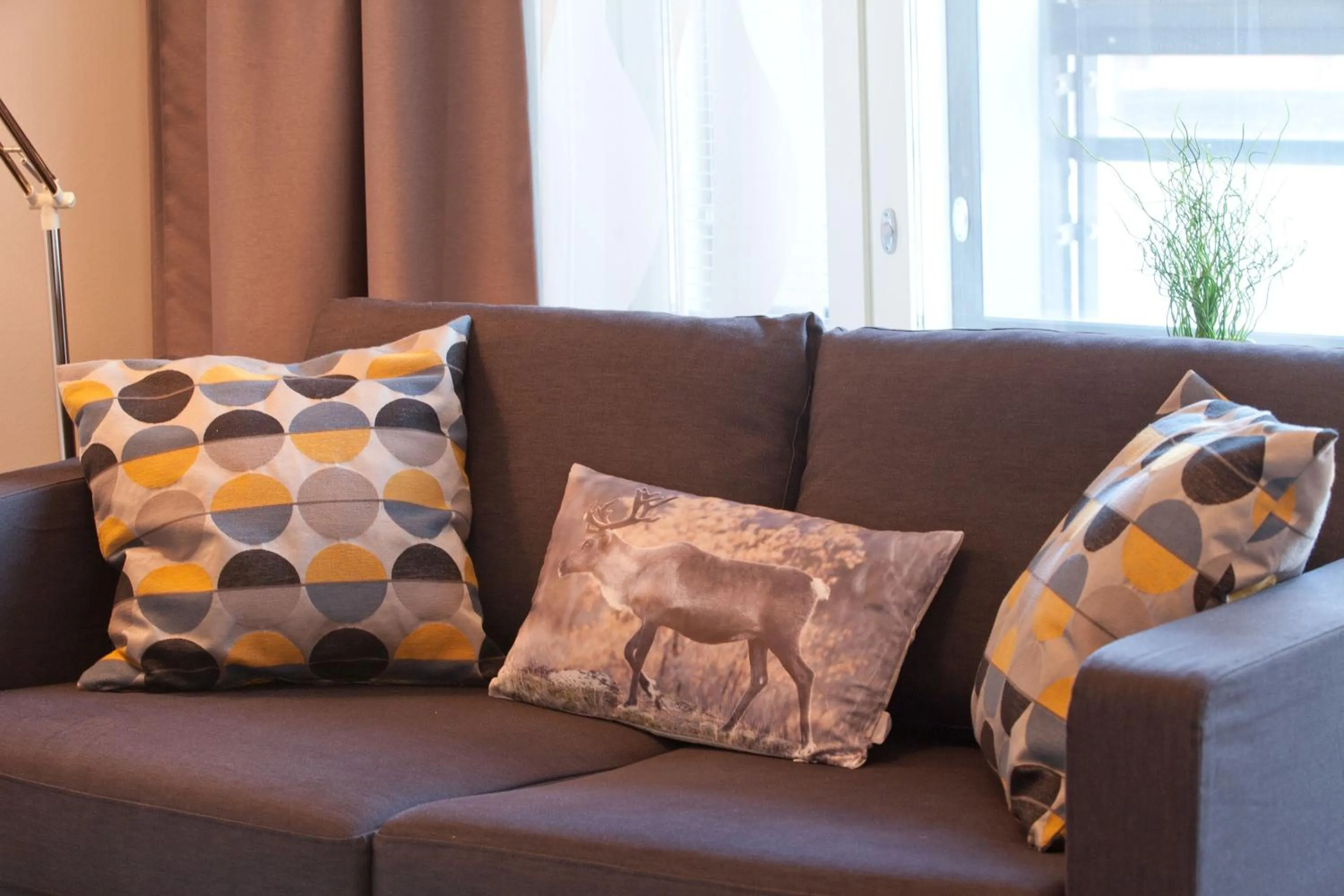 Decorative detail in Kotimaailma Apartments Rovaniemi