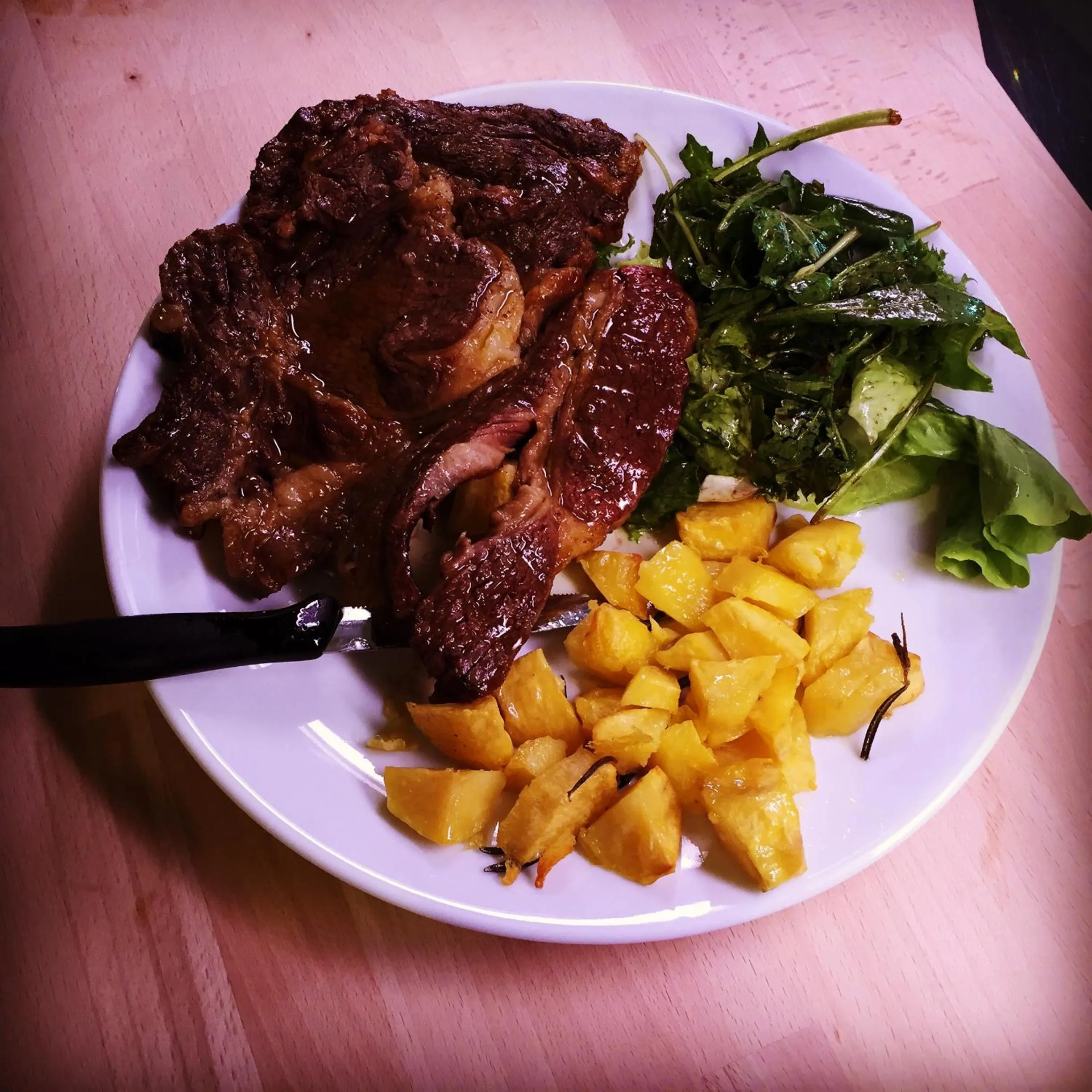 Food in La Locanda del Cavaliere