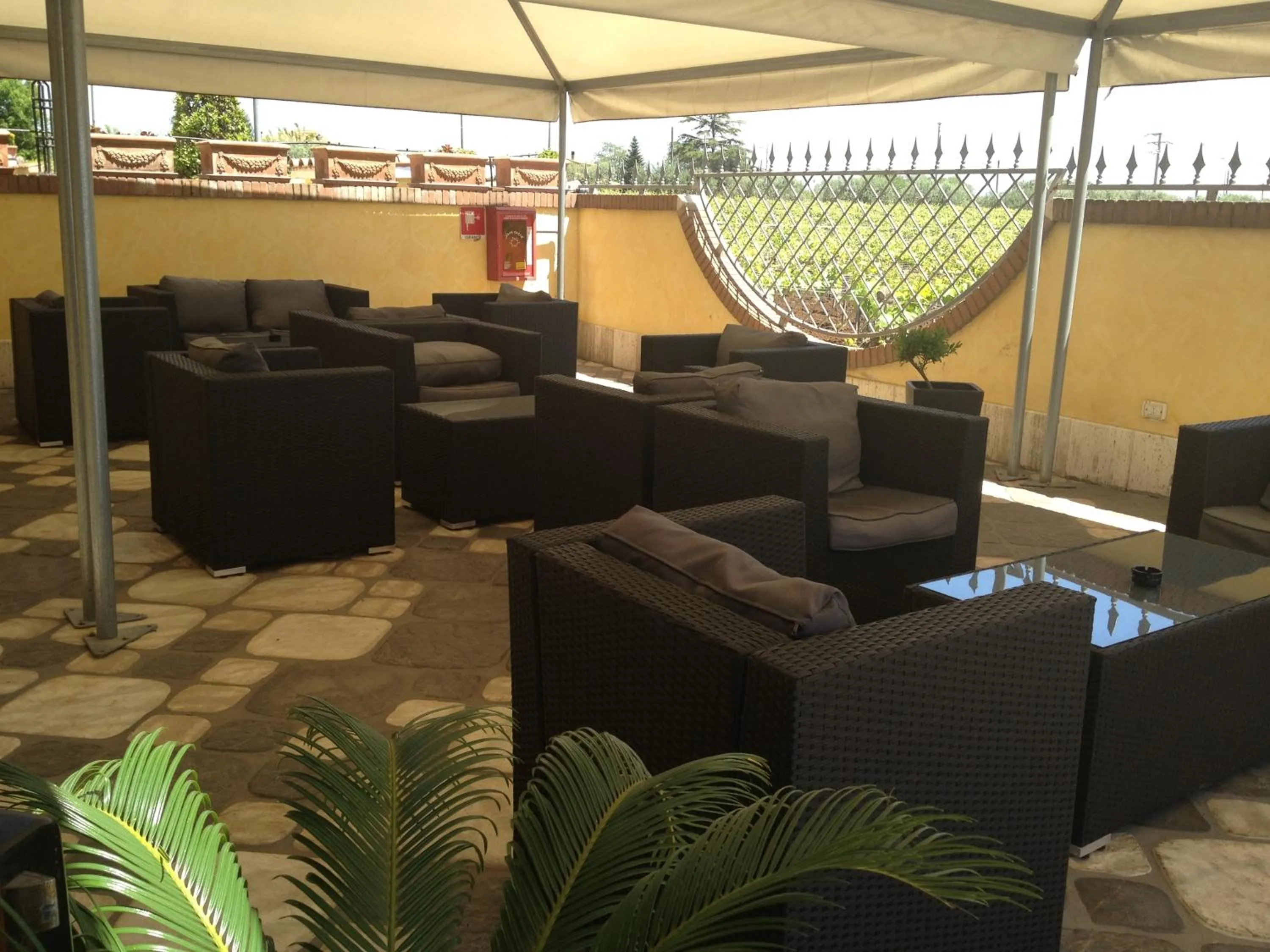 Garden in La Locanda del Cavaliere