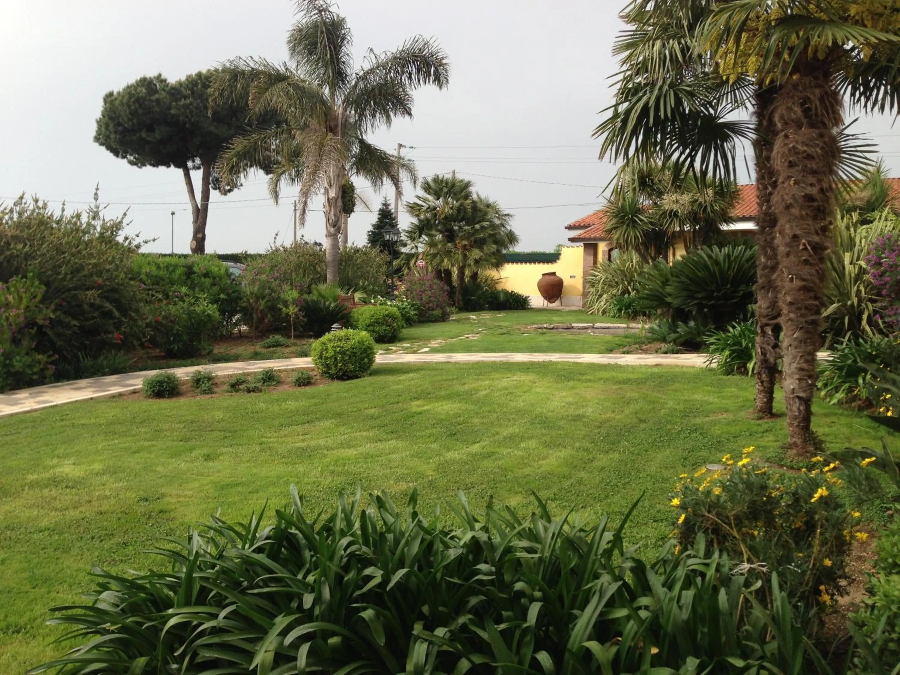 Garden in La Locanda del Cavaliere