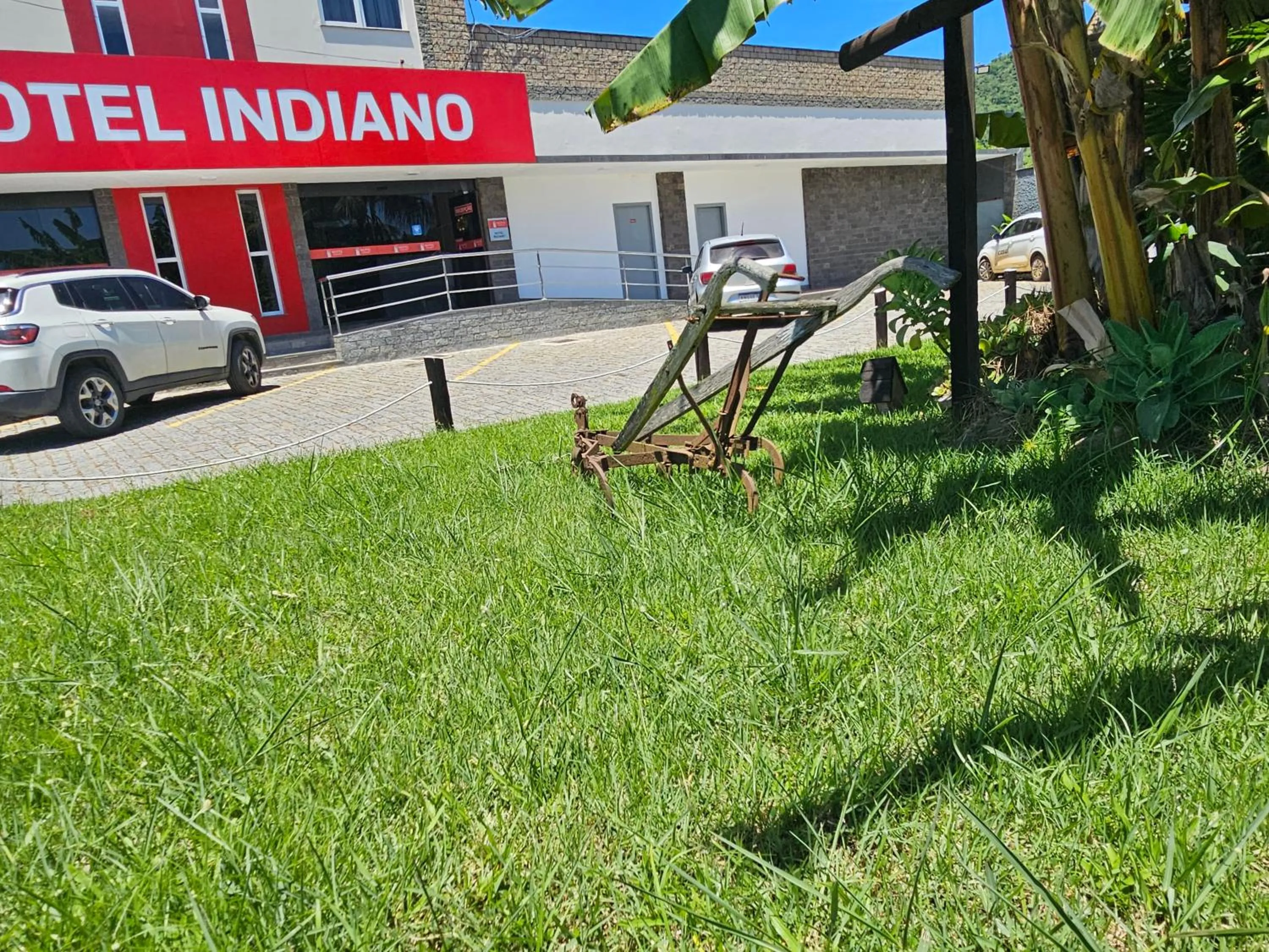 Facade/entrance in HOTEL INDIANO