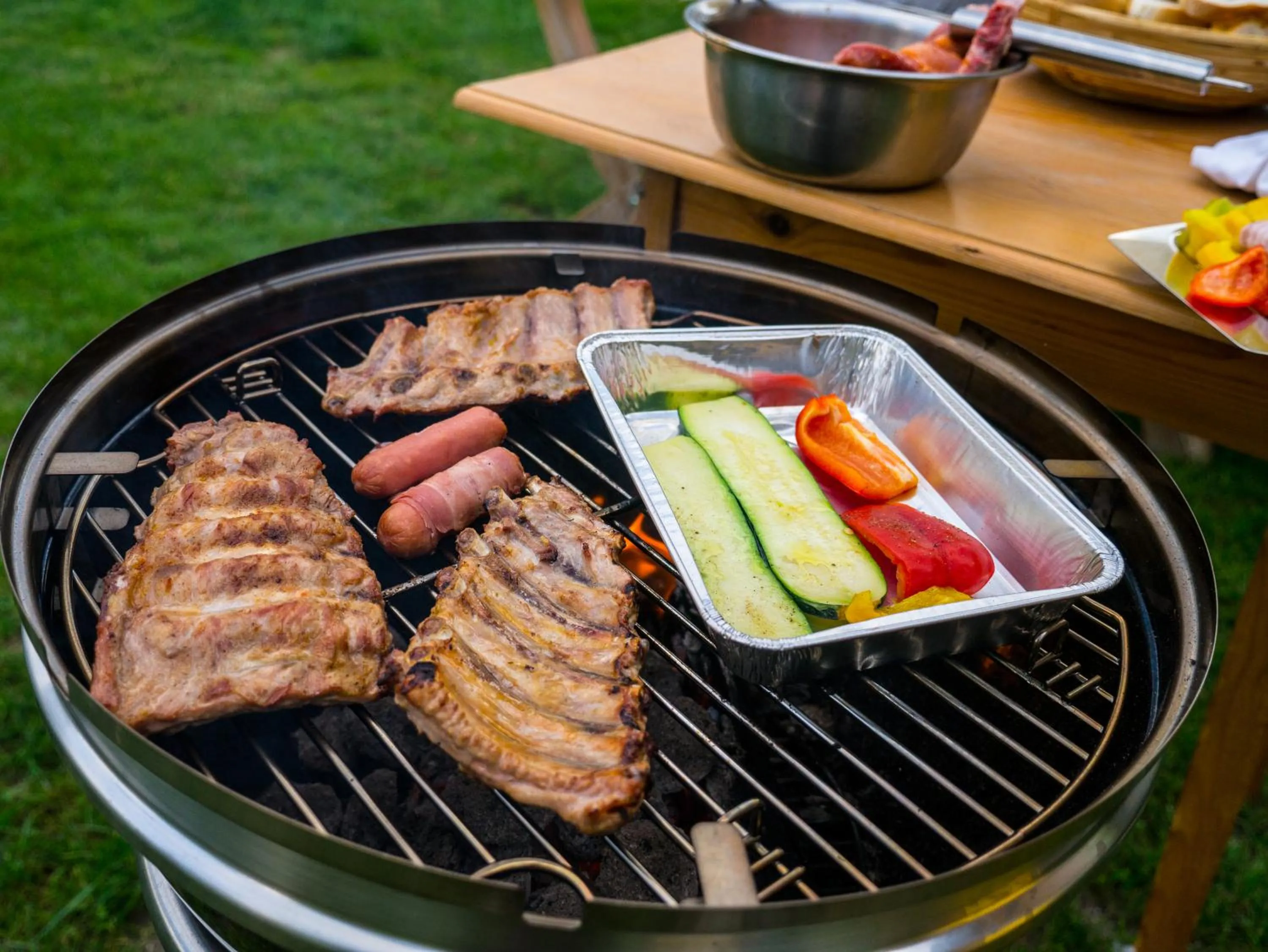 BBQ facilities in Der Brückenwirt