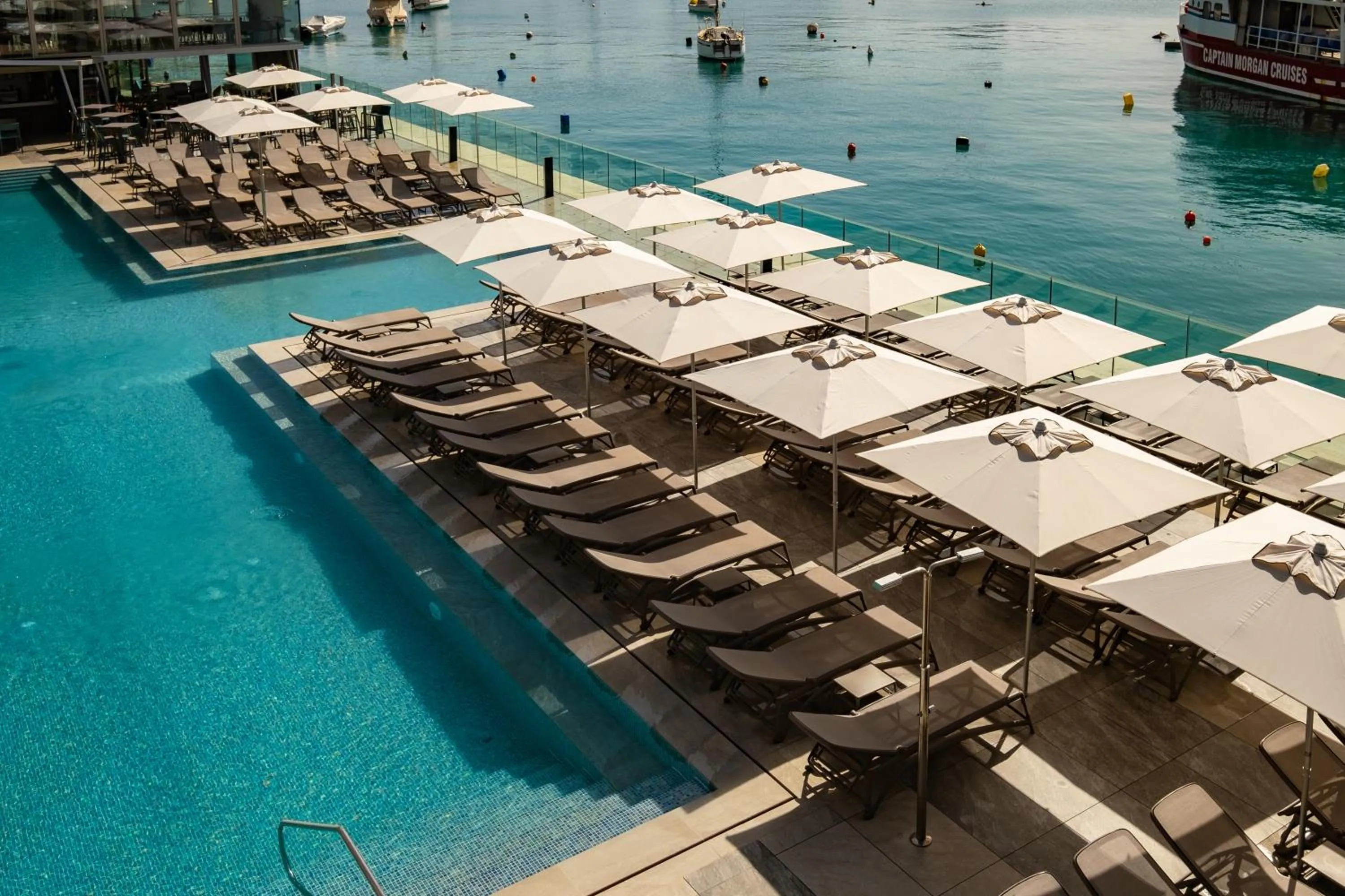 Swimming pool in Strand Suites by NEU Collective