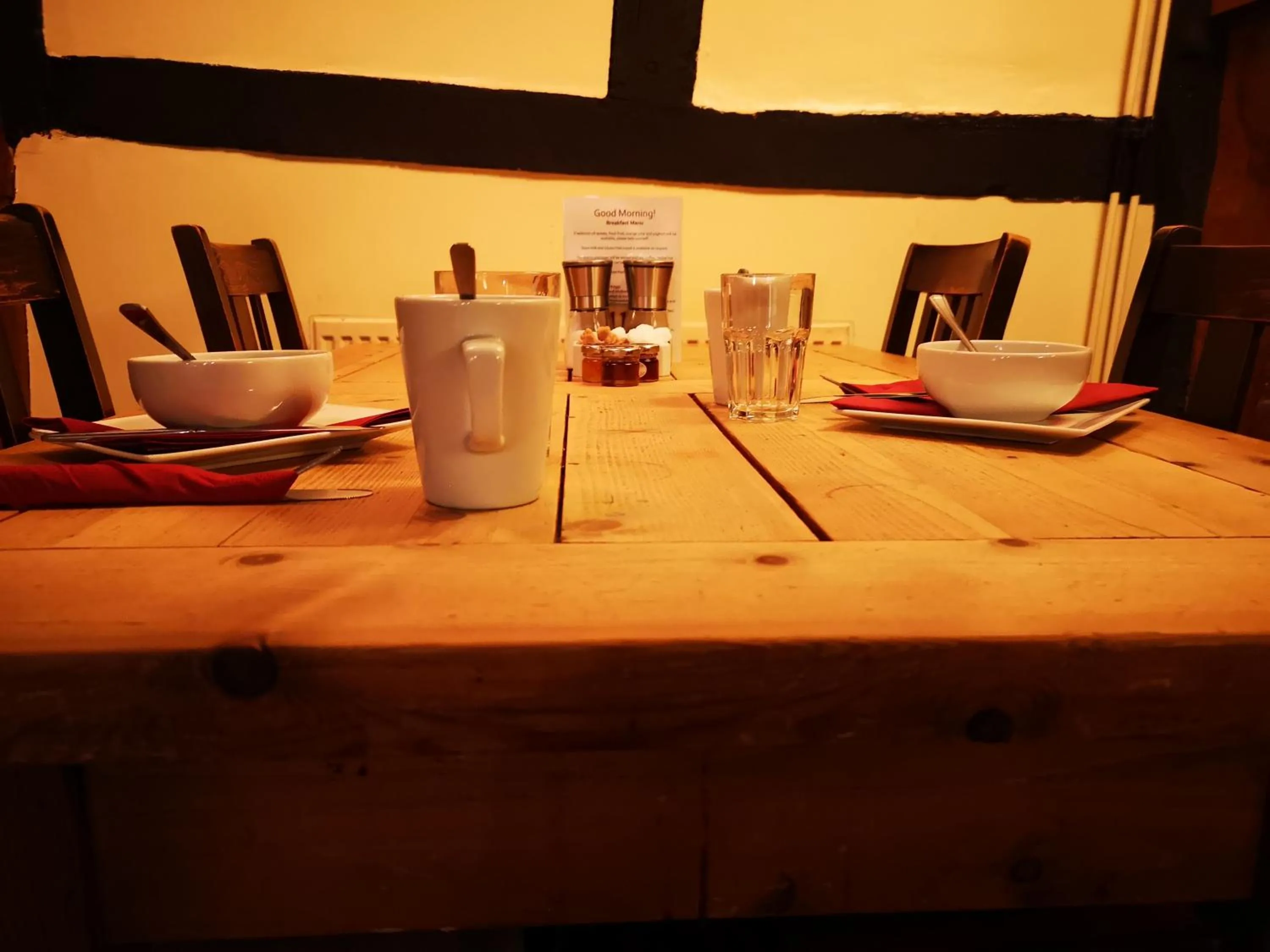 Dining area in The Masons Arms