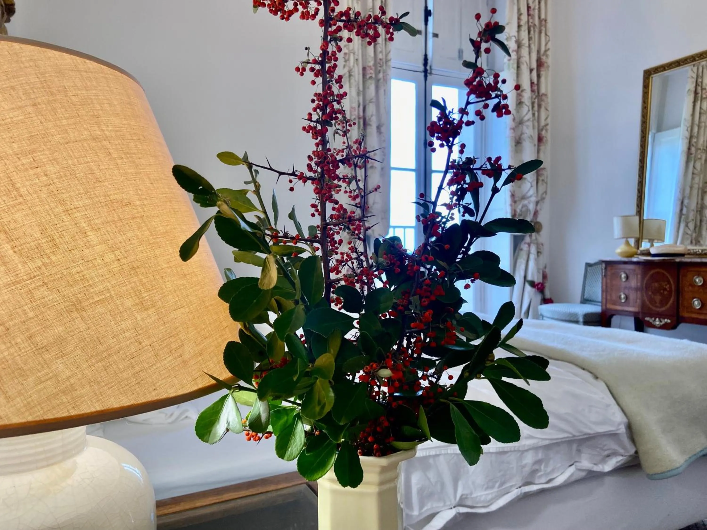 Bed in Château La Bainerie