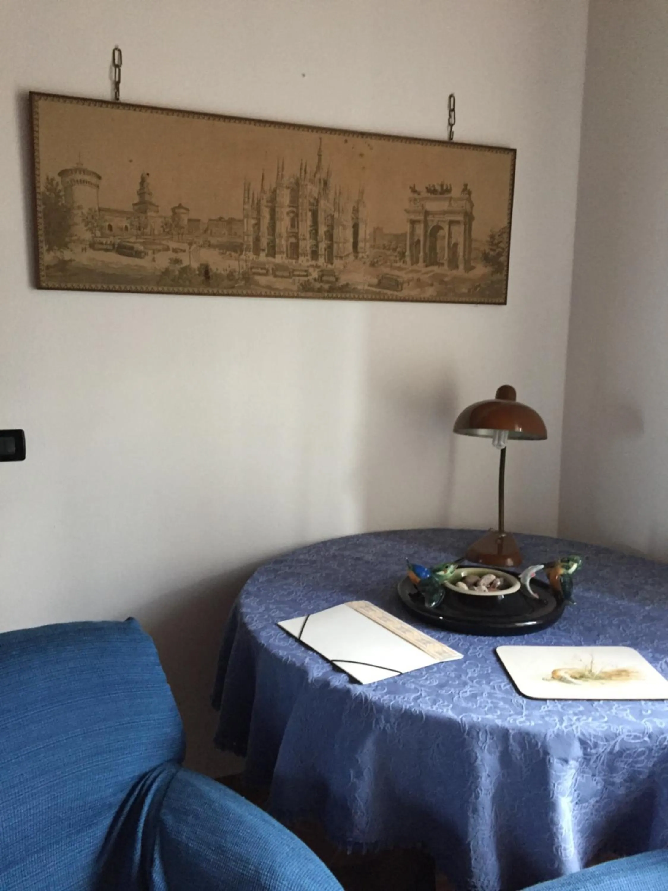 Decorative detail in Casa Ferrari