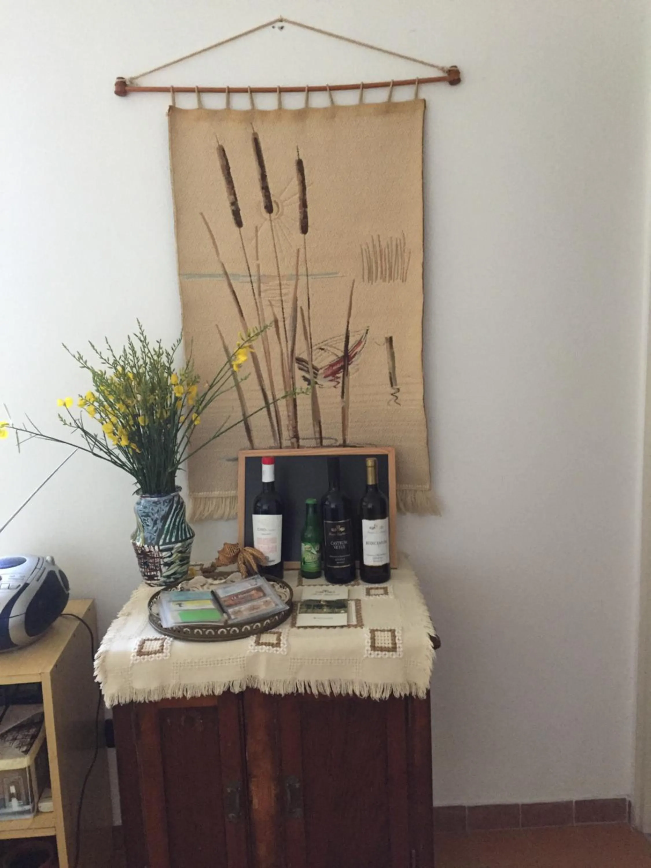 Decorative detail in Casa Ferrari