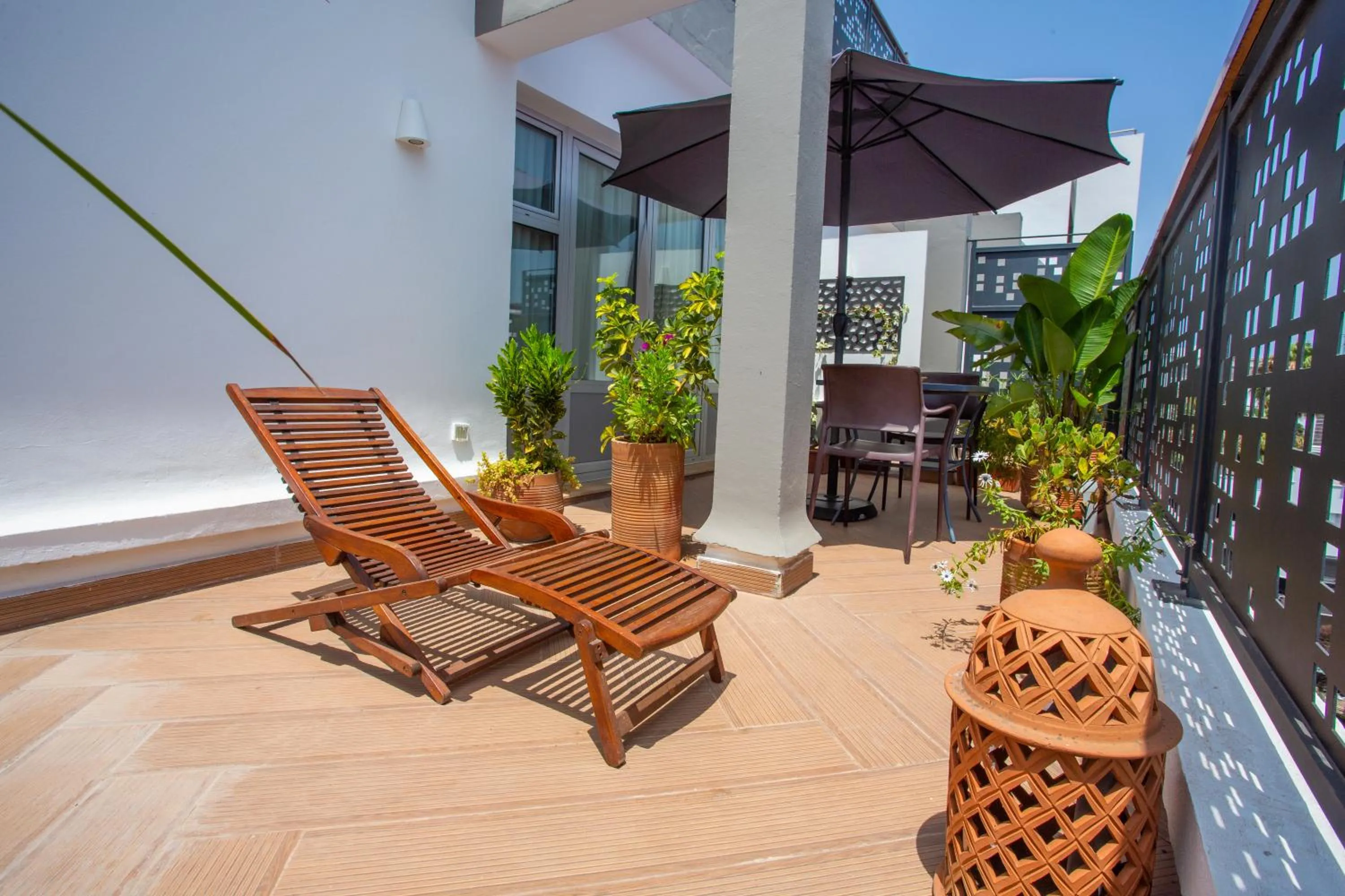 Balcony/Terrace in Le Pietri Urban Hotel