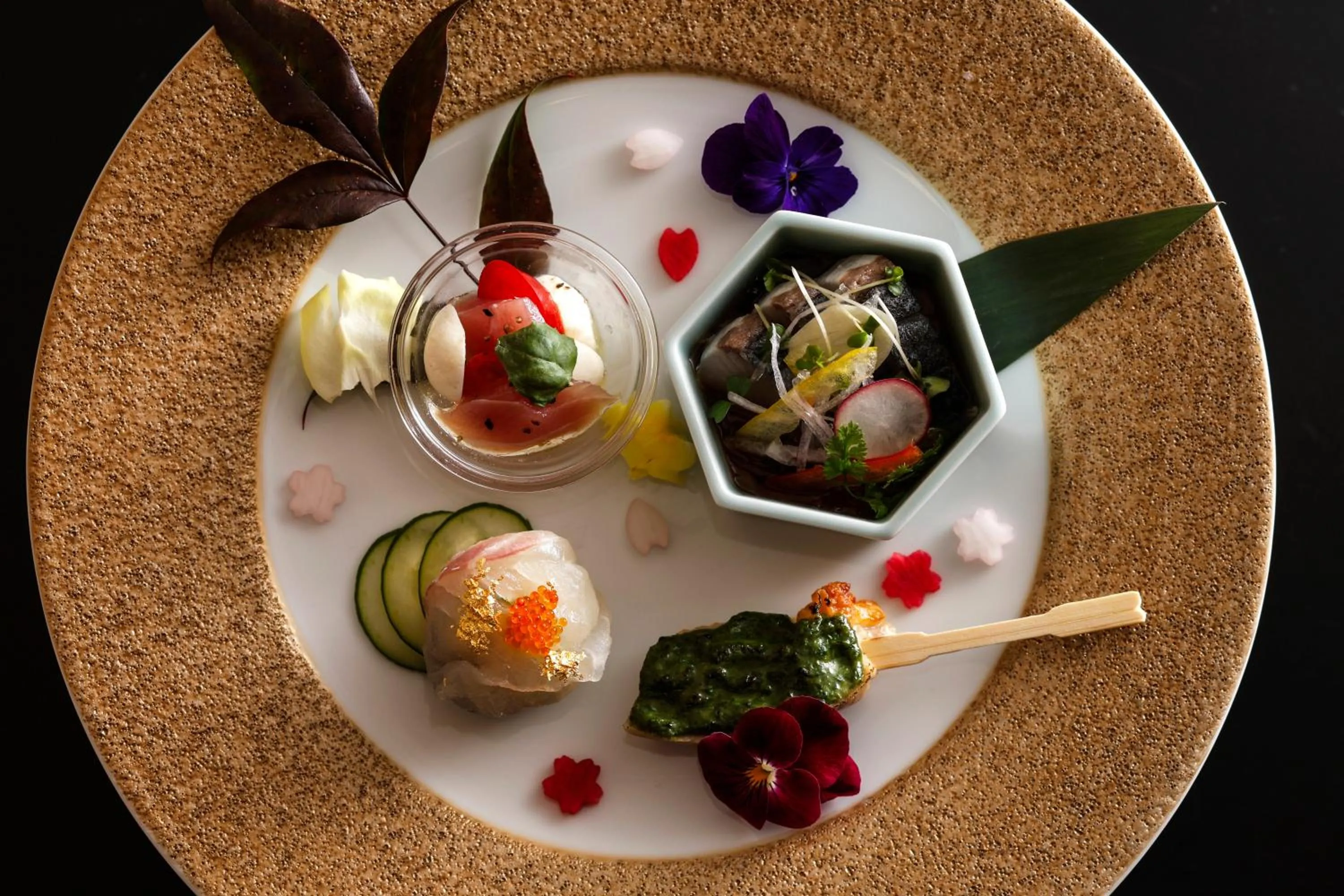 Dinner in Oyado Andon Toba