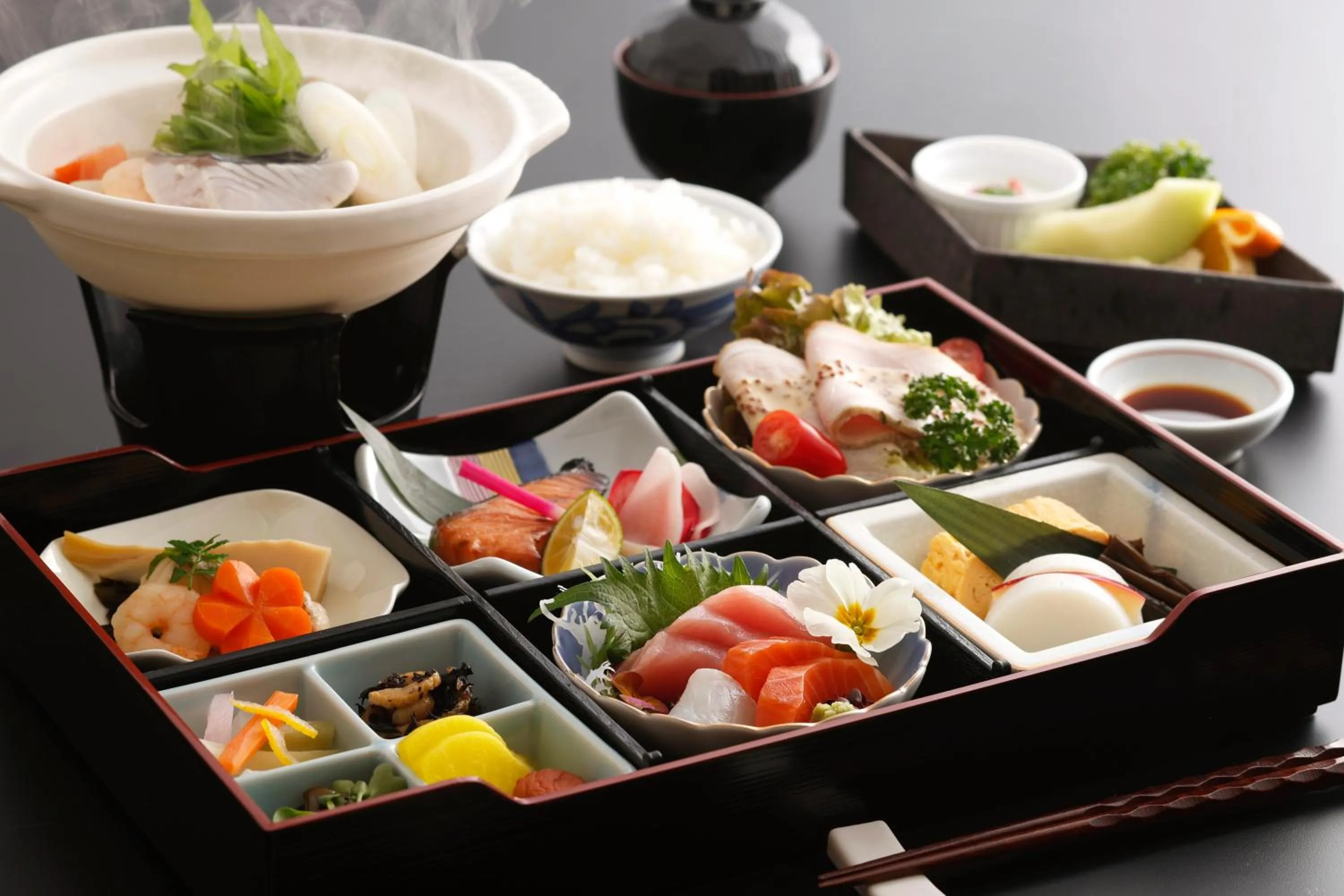 Breakfast in Oyado Andon Toba