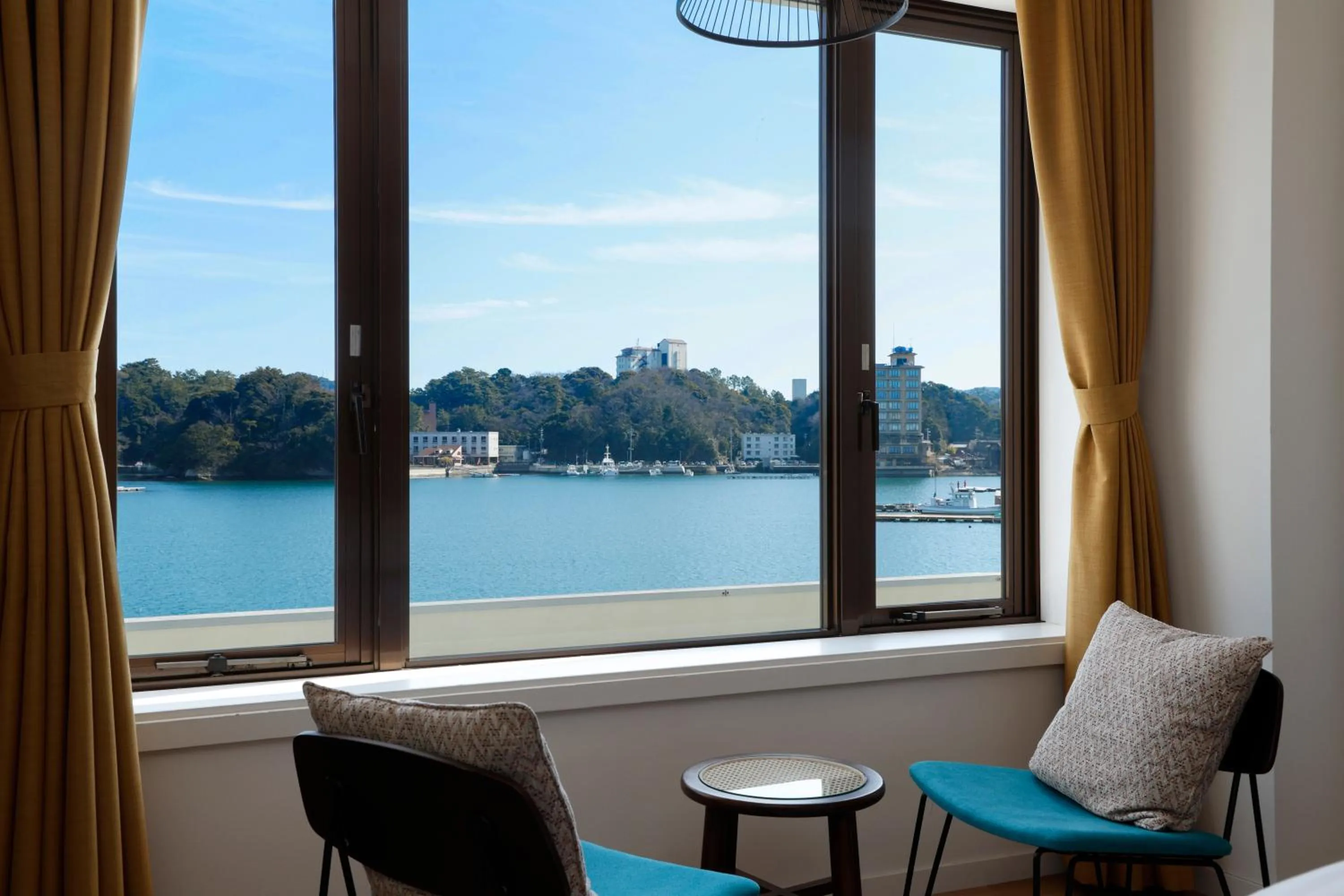 View (from property/room) in Oyado Andon Toba