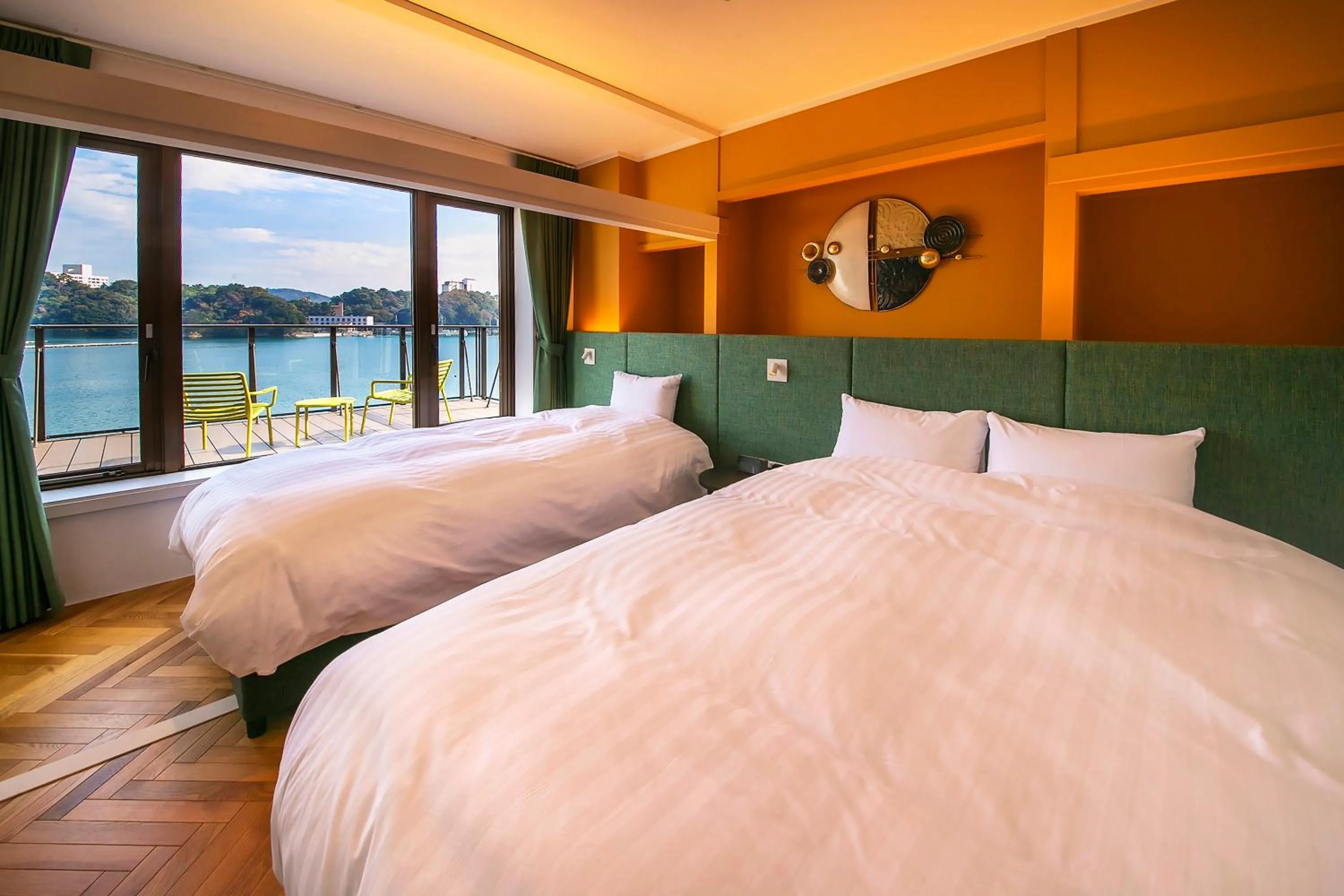 Bedroom, Bed in Oyado Andon Toba