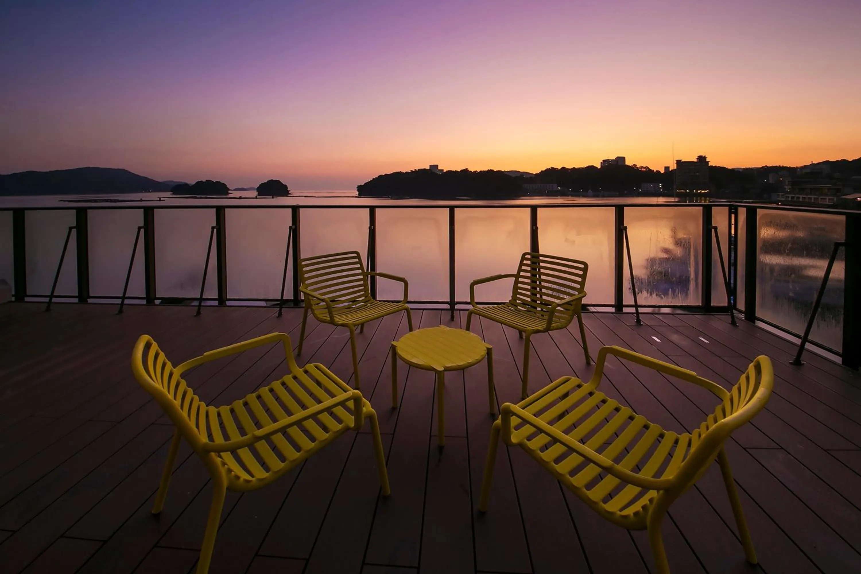 Natural landscape in Oyado Andon Toba