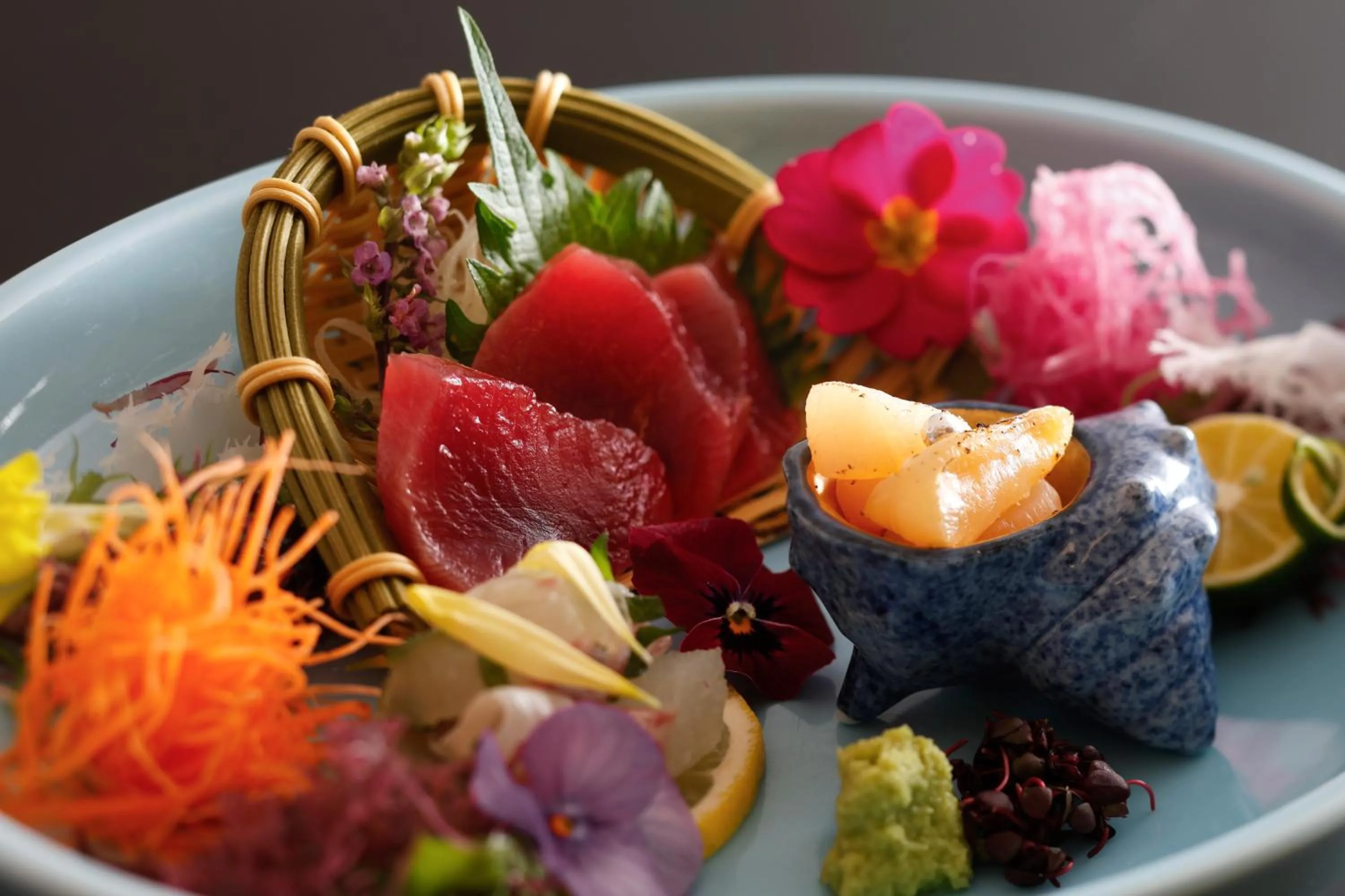 Dinner in Oyado Andon Toba