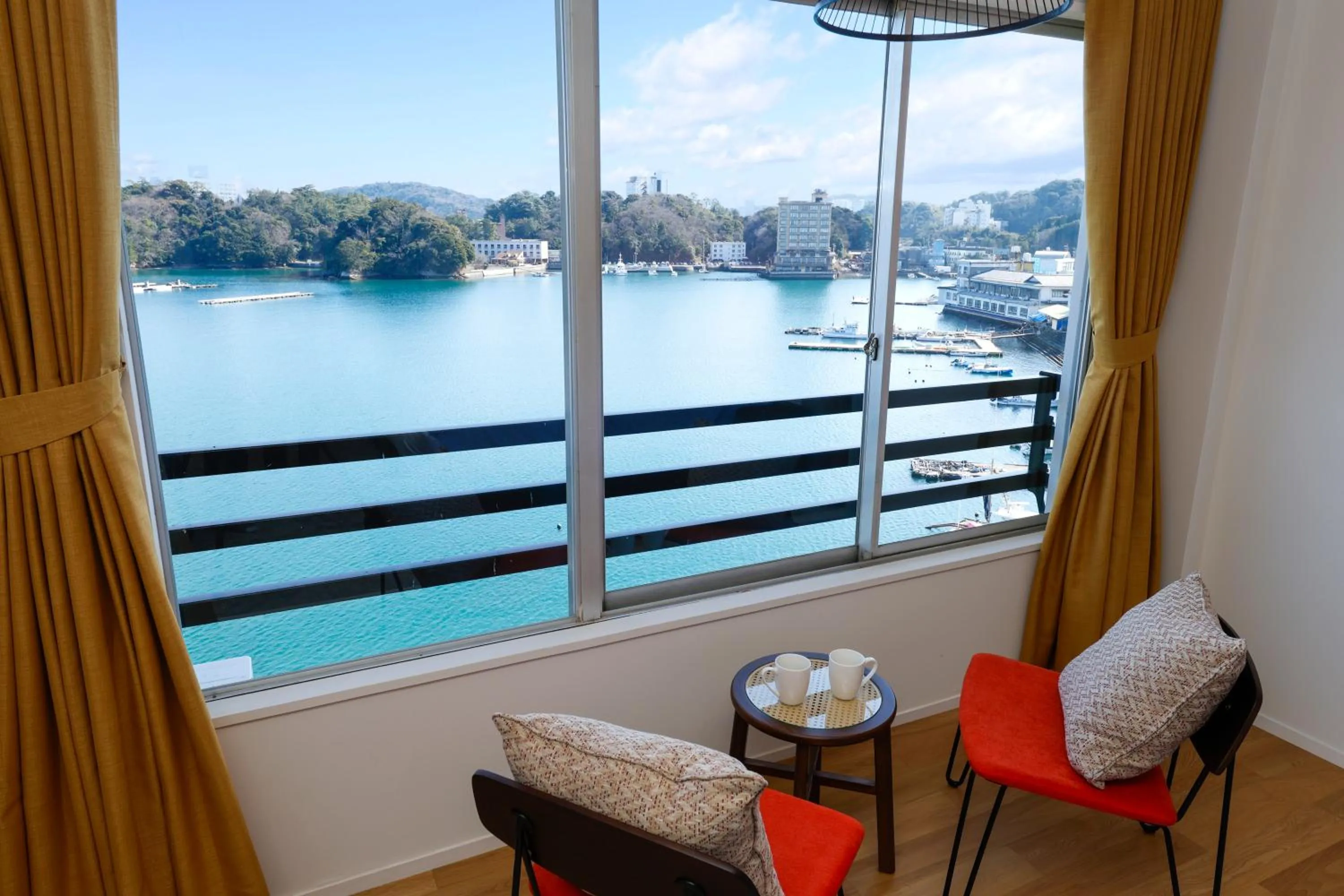 View (from property/room) in Oyado Andon Toba