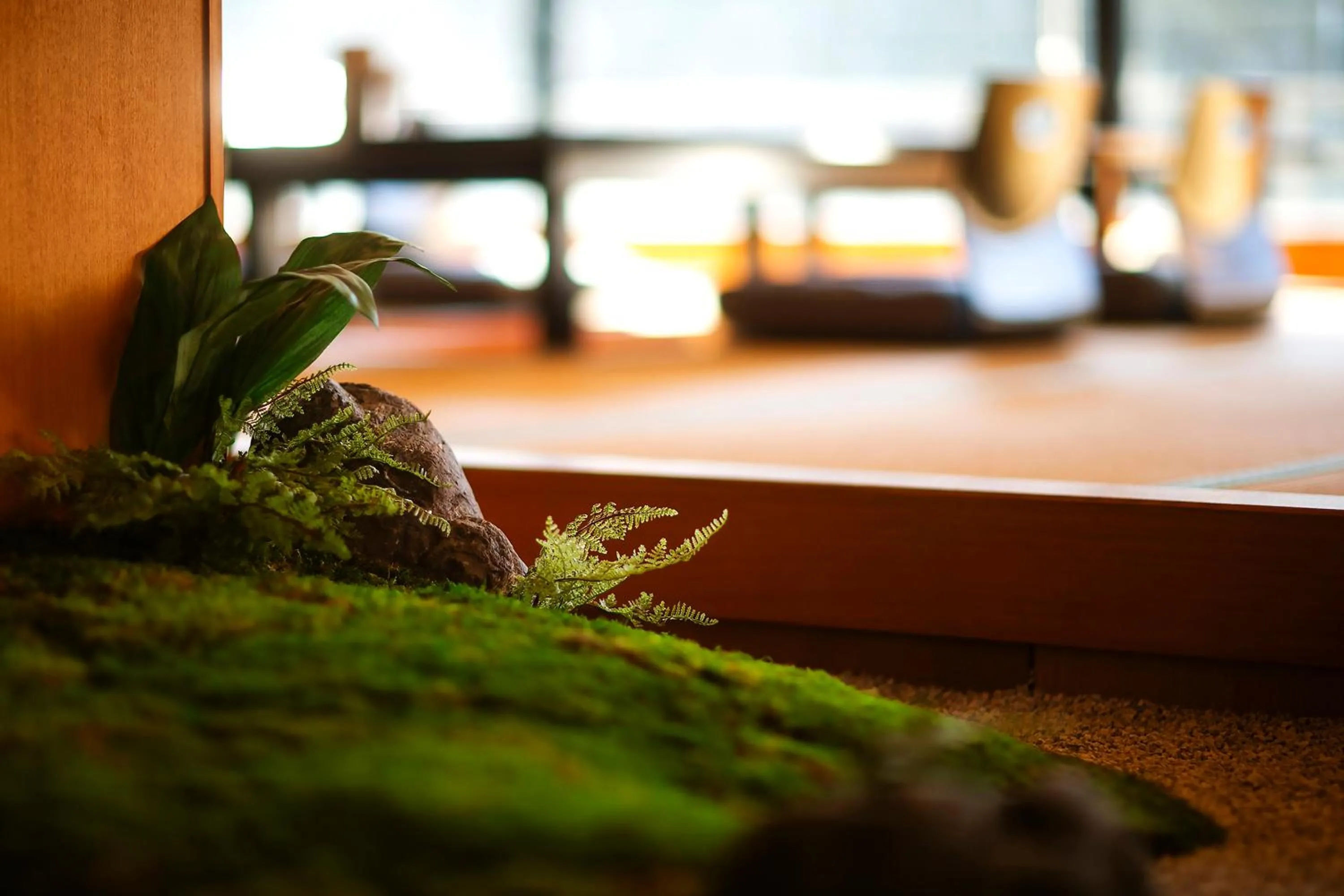 Decorative detail in Oyado Andon Toba