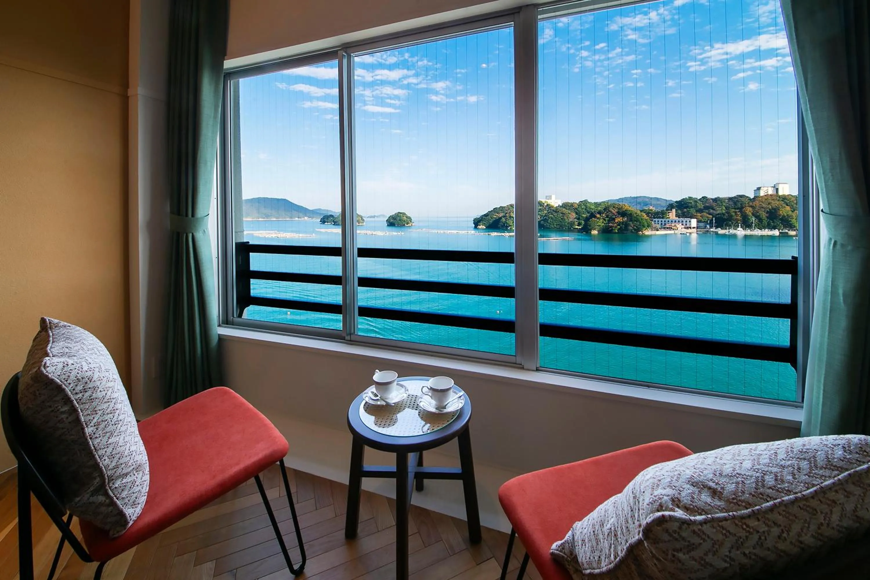 View (from property/room) in Oyado Andon Toba