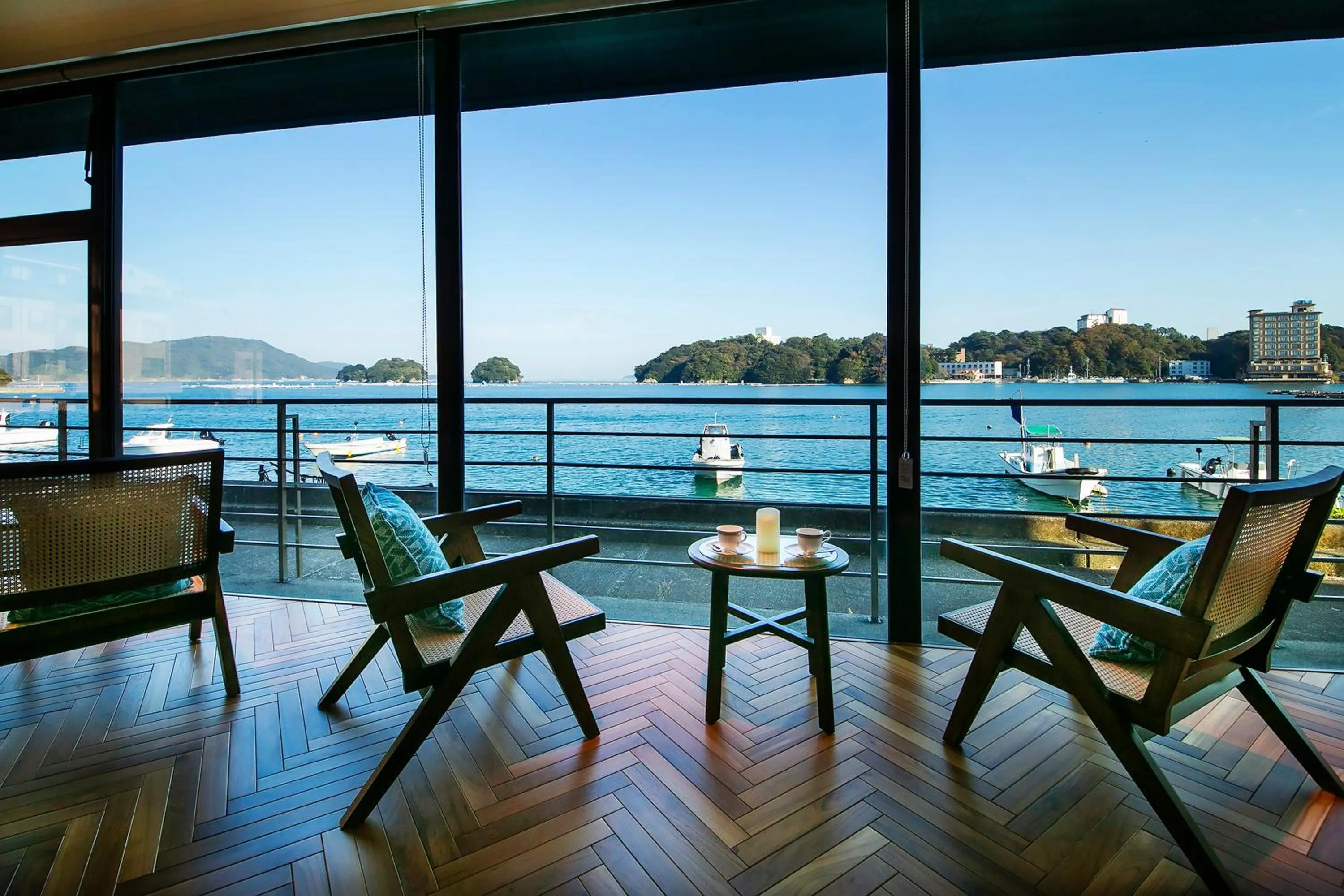 Sea view in Oyado Andon Toba