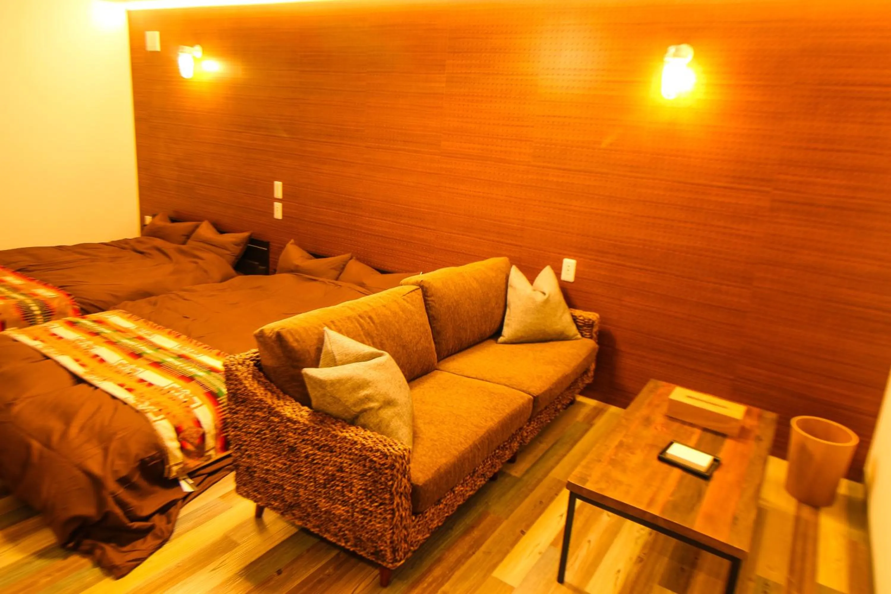 Bed in Rakuten STAY VILLA Miyakojima Maehama Beach