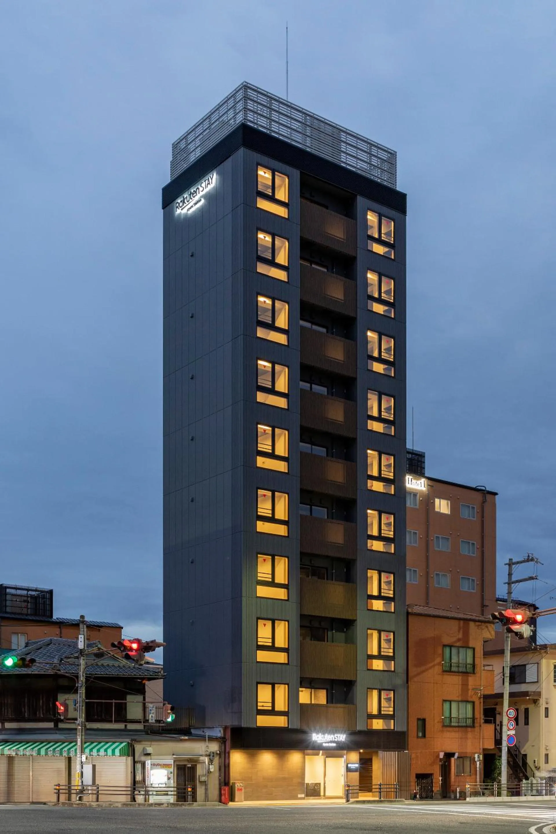 Property building in Rakuten STAY Kyoto Station