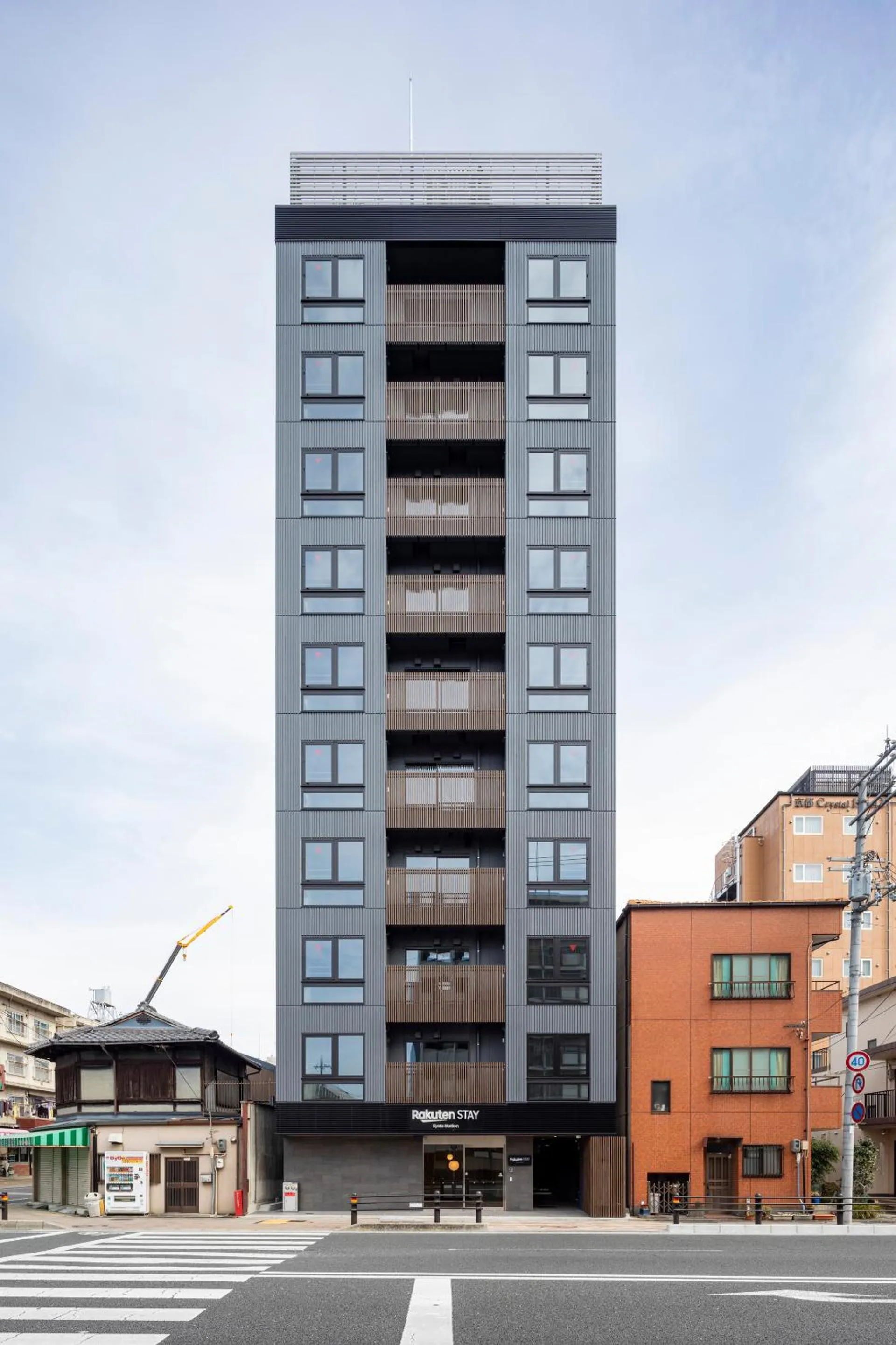 Property building in Rakuten STAY Kyoto Station