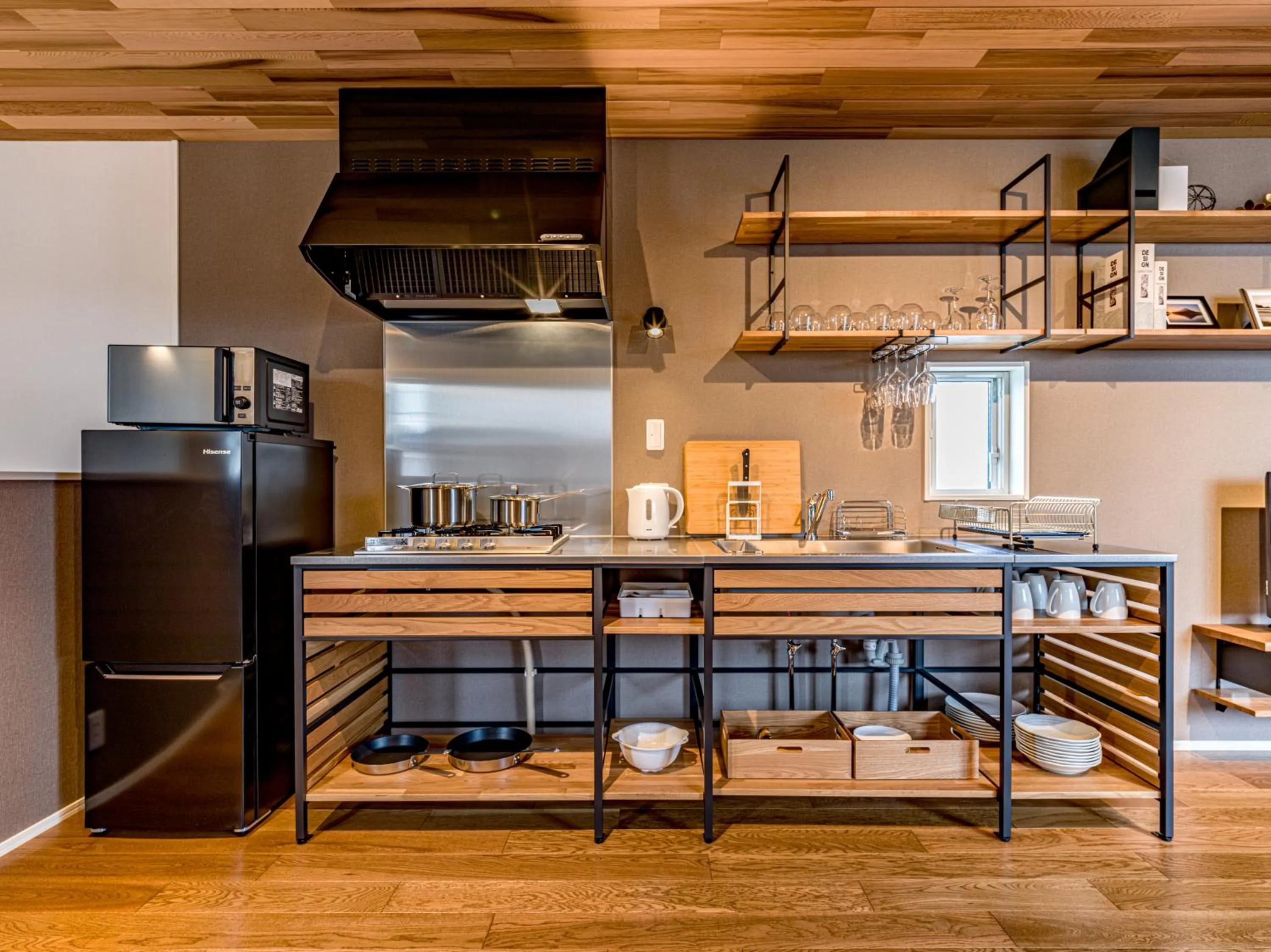 kitchen in Rakuten STAY HOUSE x WILL STYLE Fujinomiya