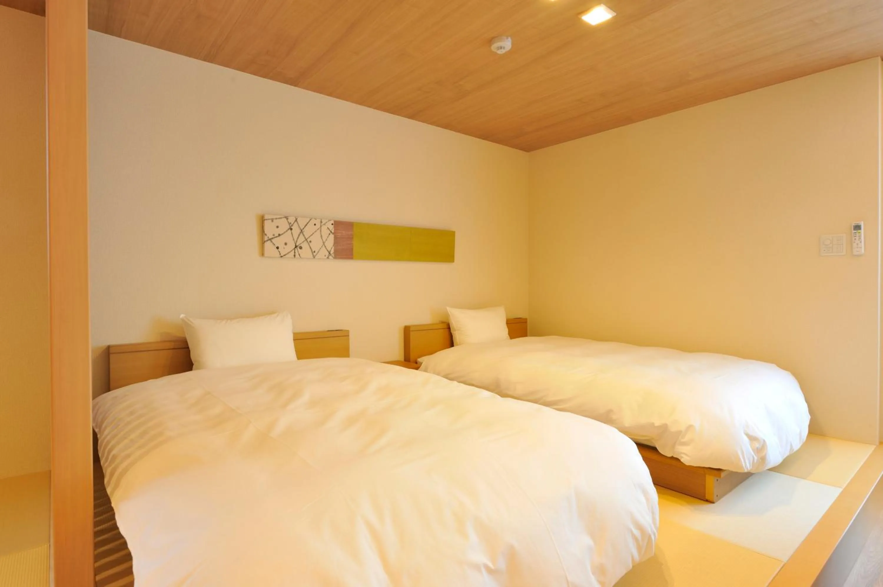 Bed in Rakuten STAY x Shamaison Osaka Dekijima Station