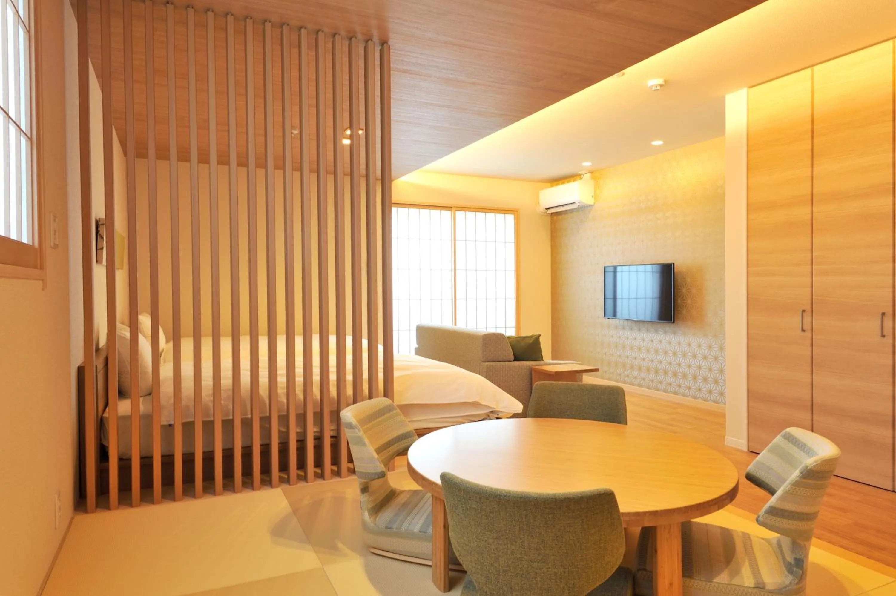 Bed in Rakuten STAY x Shamaison Osaka Dekijima Station