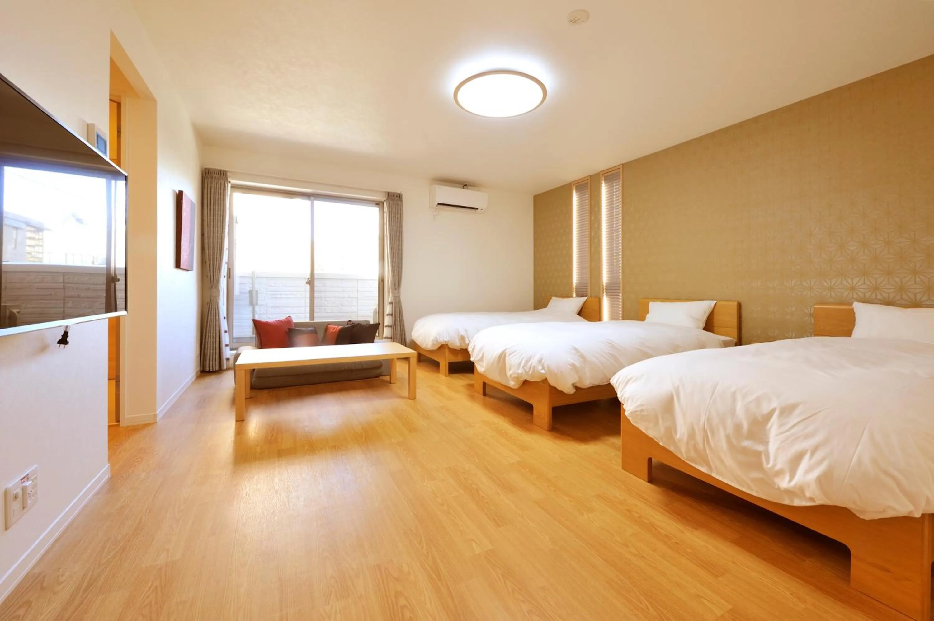 Communal lounge/ TV room, Bed in Rakuten STAY x Shamaison Osaka Dekijima Station