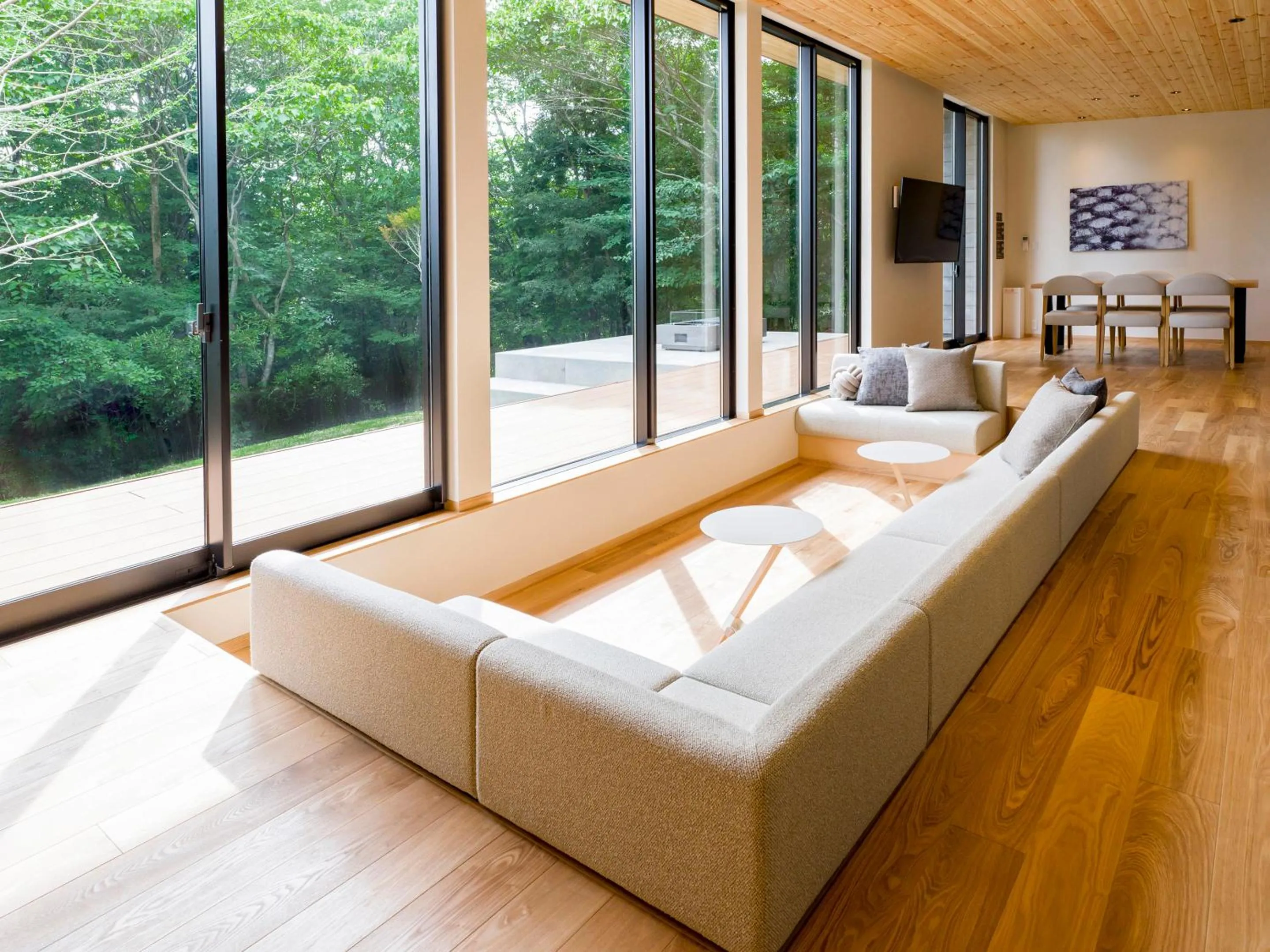 Living room in Rakuten STAY VILLA Aso Kurokawa