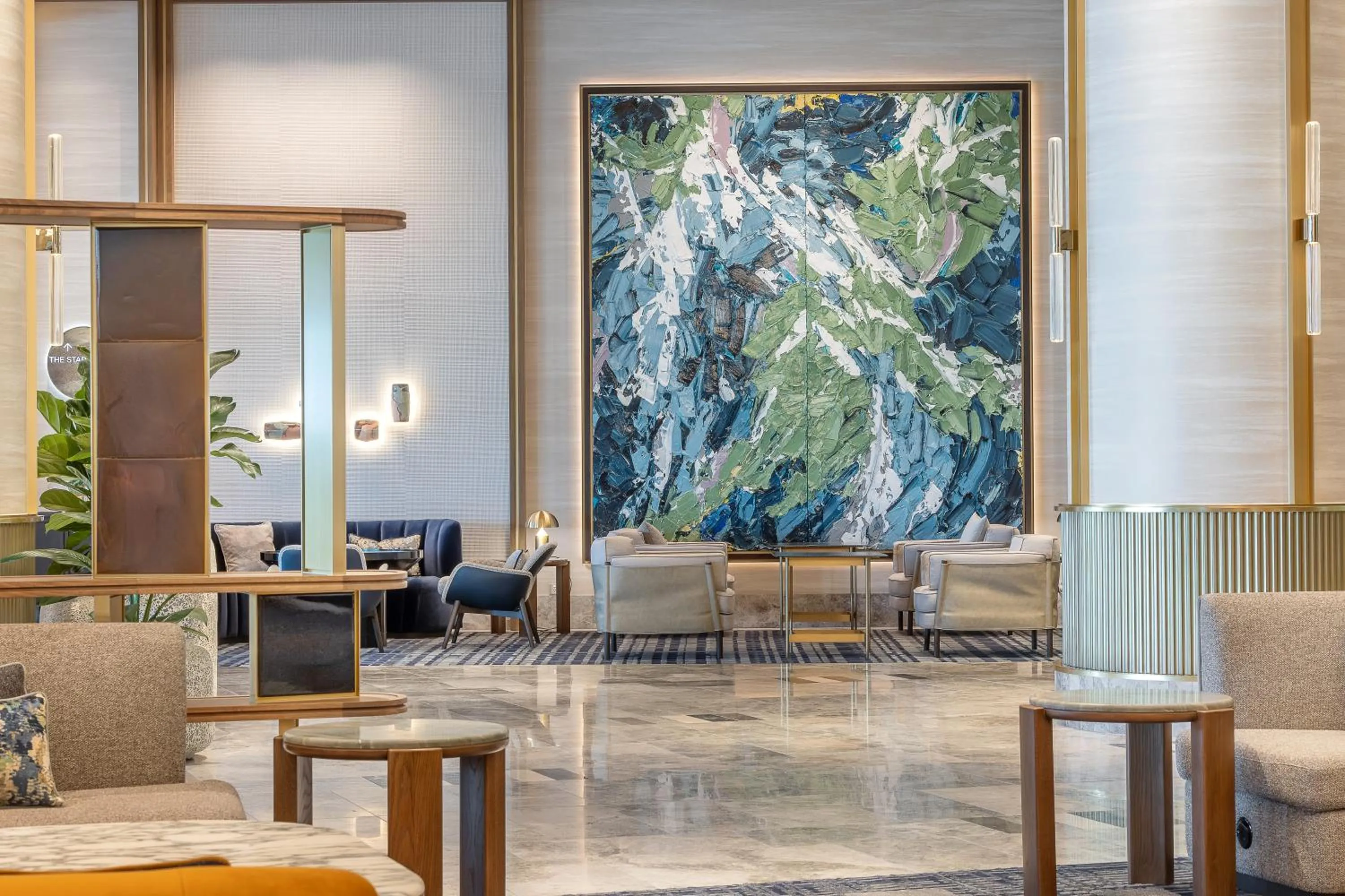 Lobby or reception in The Star Grand Brisbane