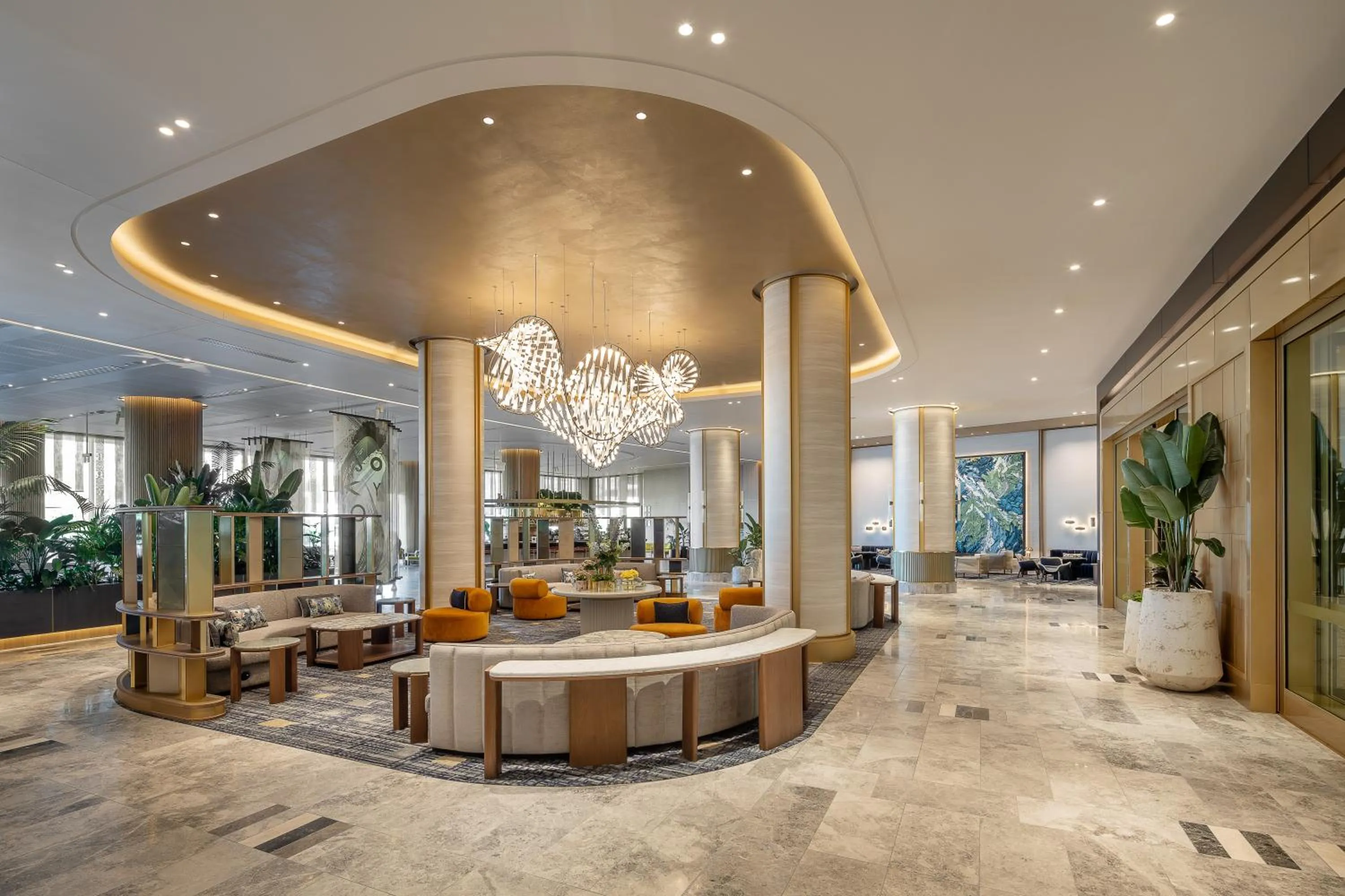 Lobby or reception in The Star Grand Brisbane
