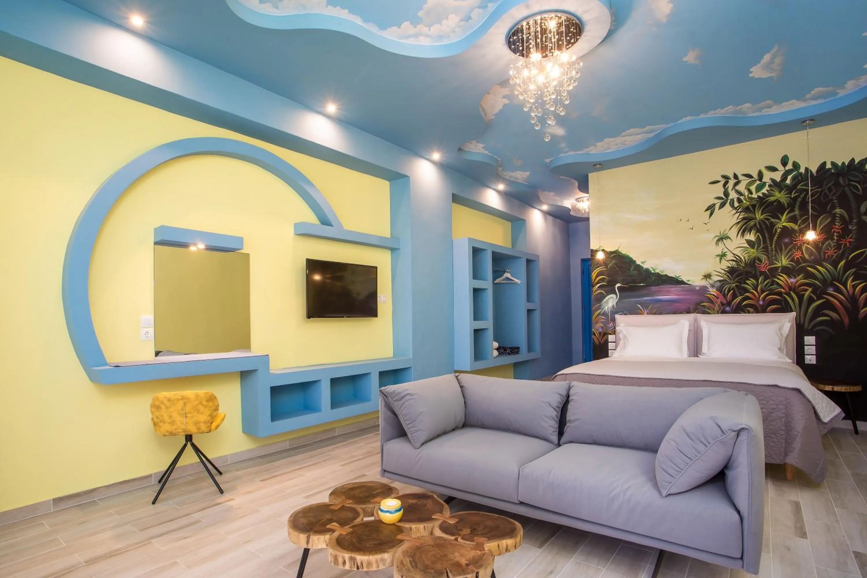 Living room, Bed in Haven Beach