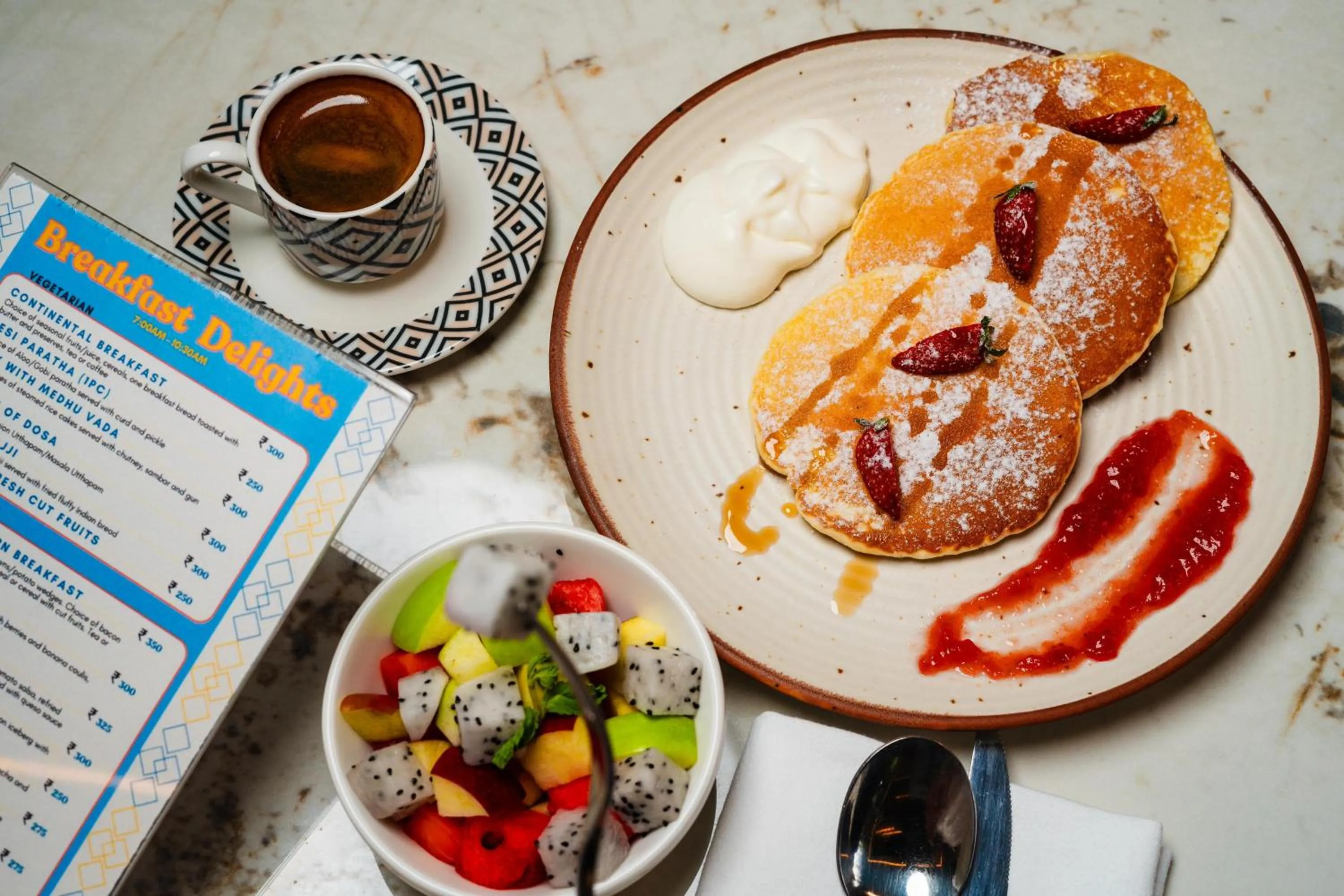 Food and drinks in The Palomar By Crossway