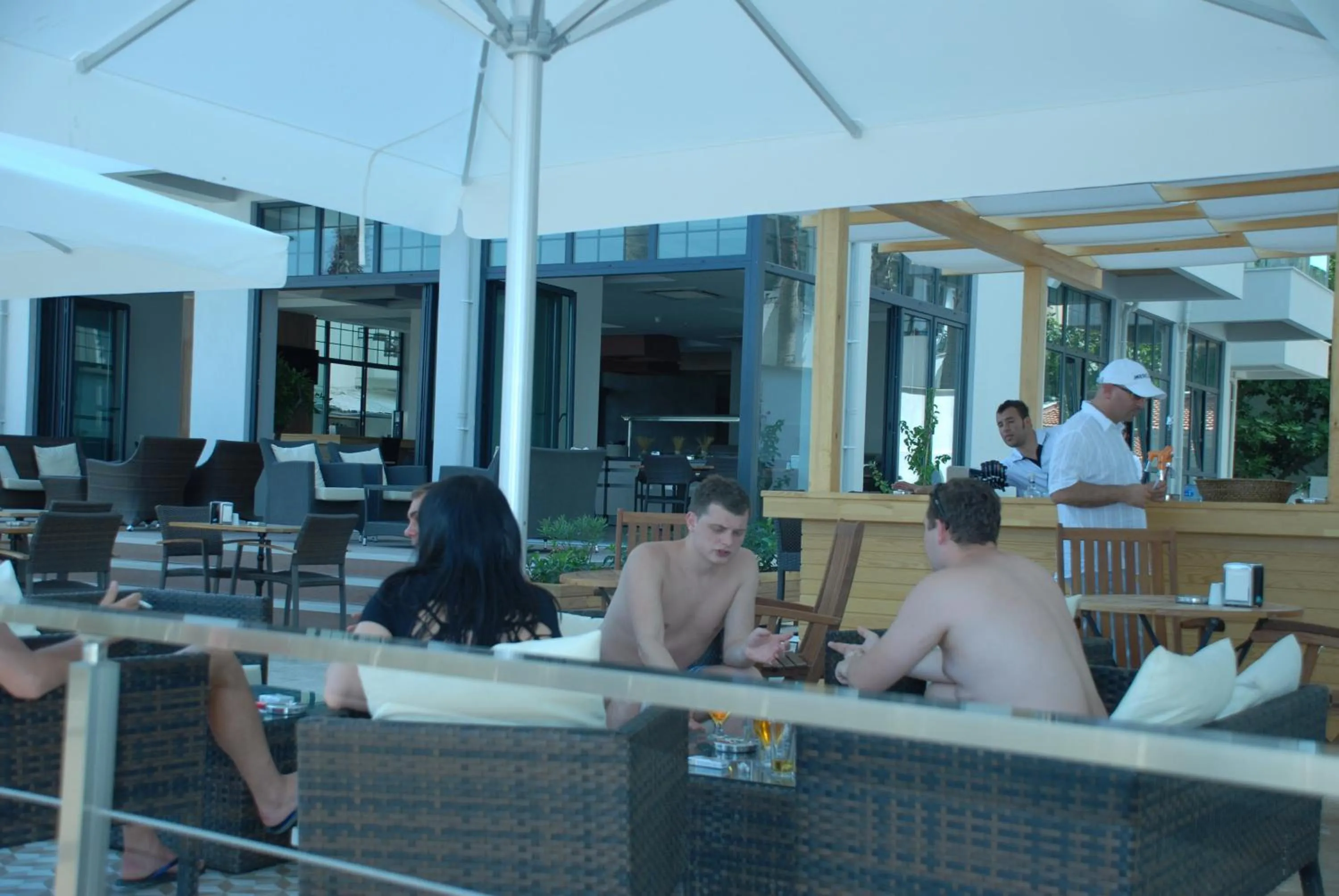 Lounge or bar in Begonville Beach Hotel - Adult Only