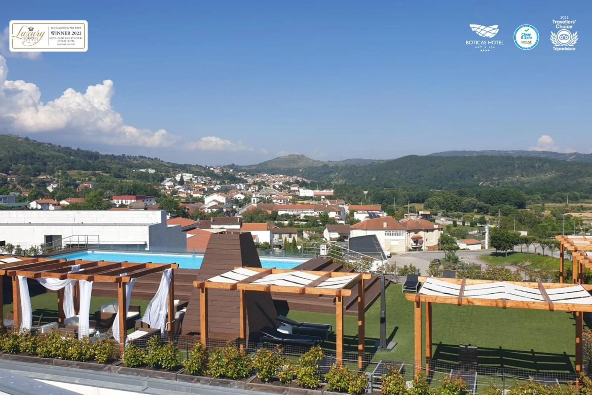 Balcony/Terrace in Boticas Hotel Art & SPA
