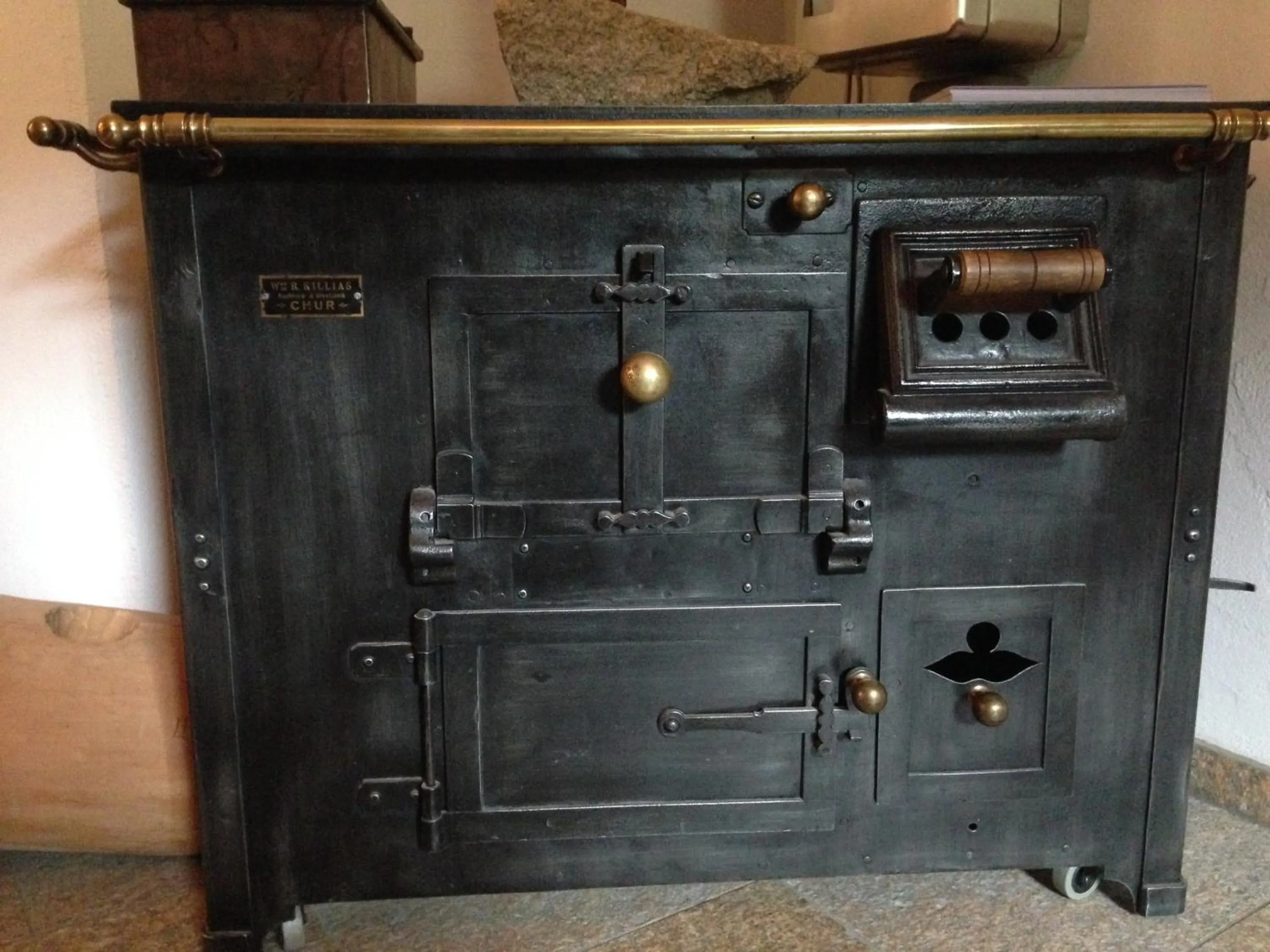 Decorative detail in Hotel Saluver