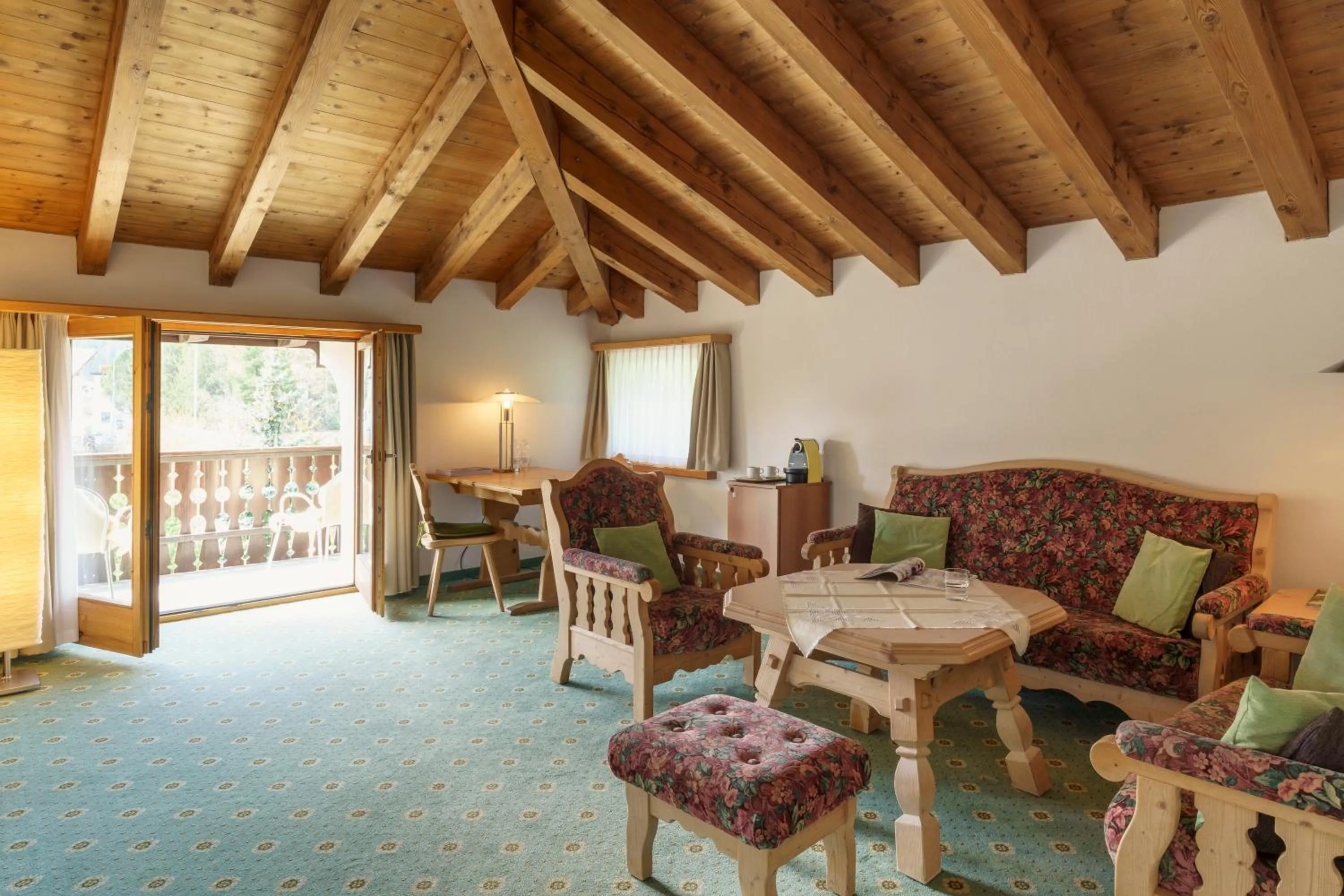 Living room in Hotel Saluver