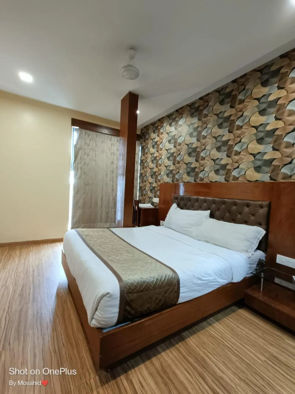 Bed in Hotel Avion Palace