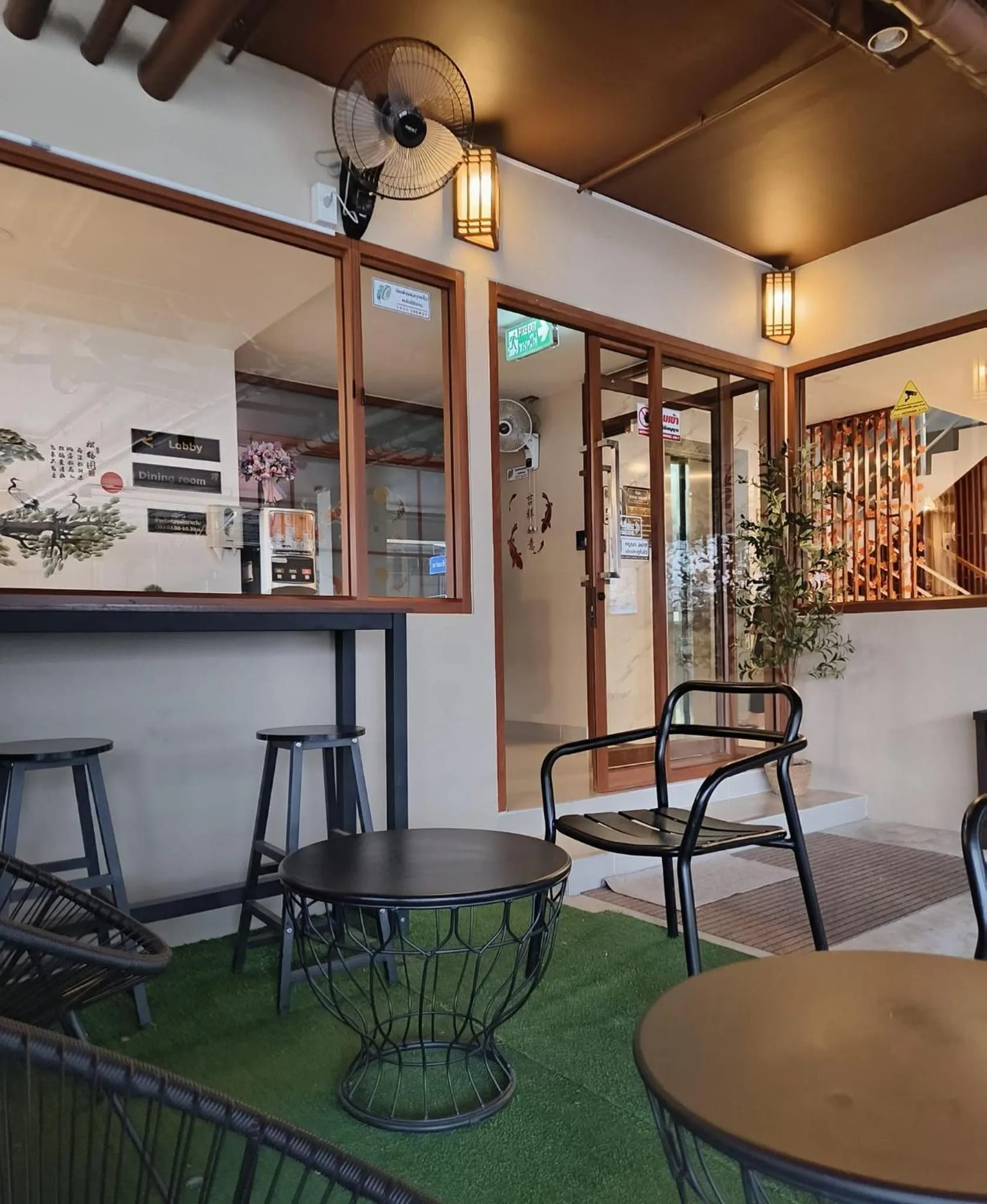 Garden view in SNOW HOUSE Buriram