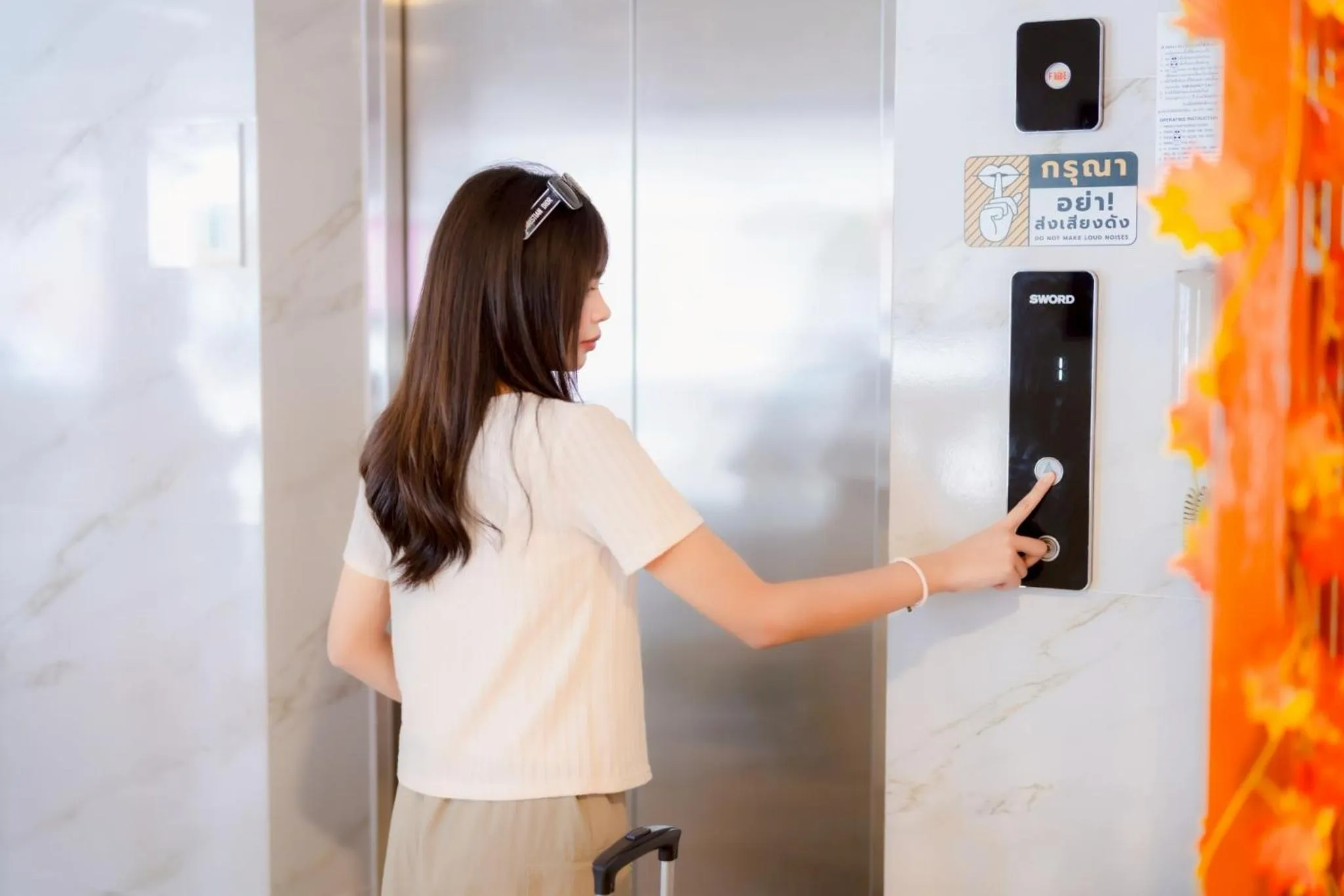 elevator in SNOW HOUSE Buriram