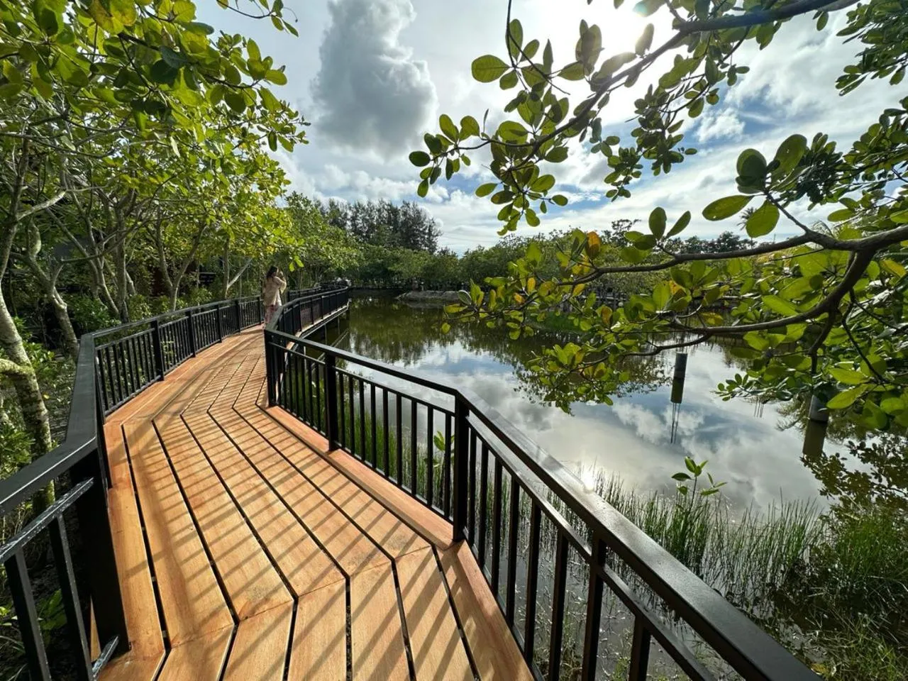 Natural landscape in The Beatles Lagoon