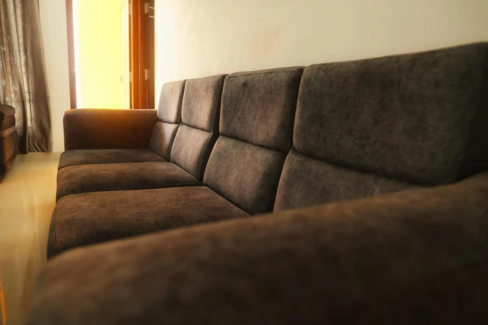 Living room in CM Stays Service Apartment - Near Chennai Airport - Pallavaram