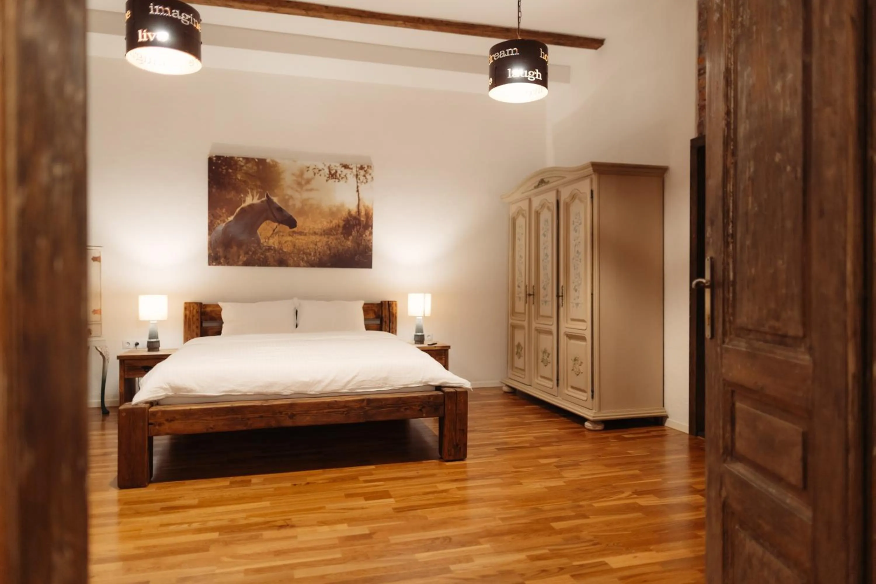 Bedroom, Bed in Casa 1901